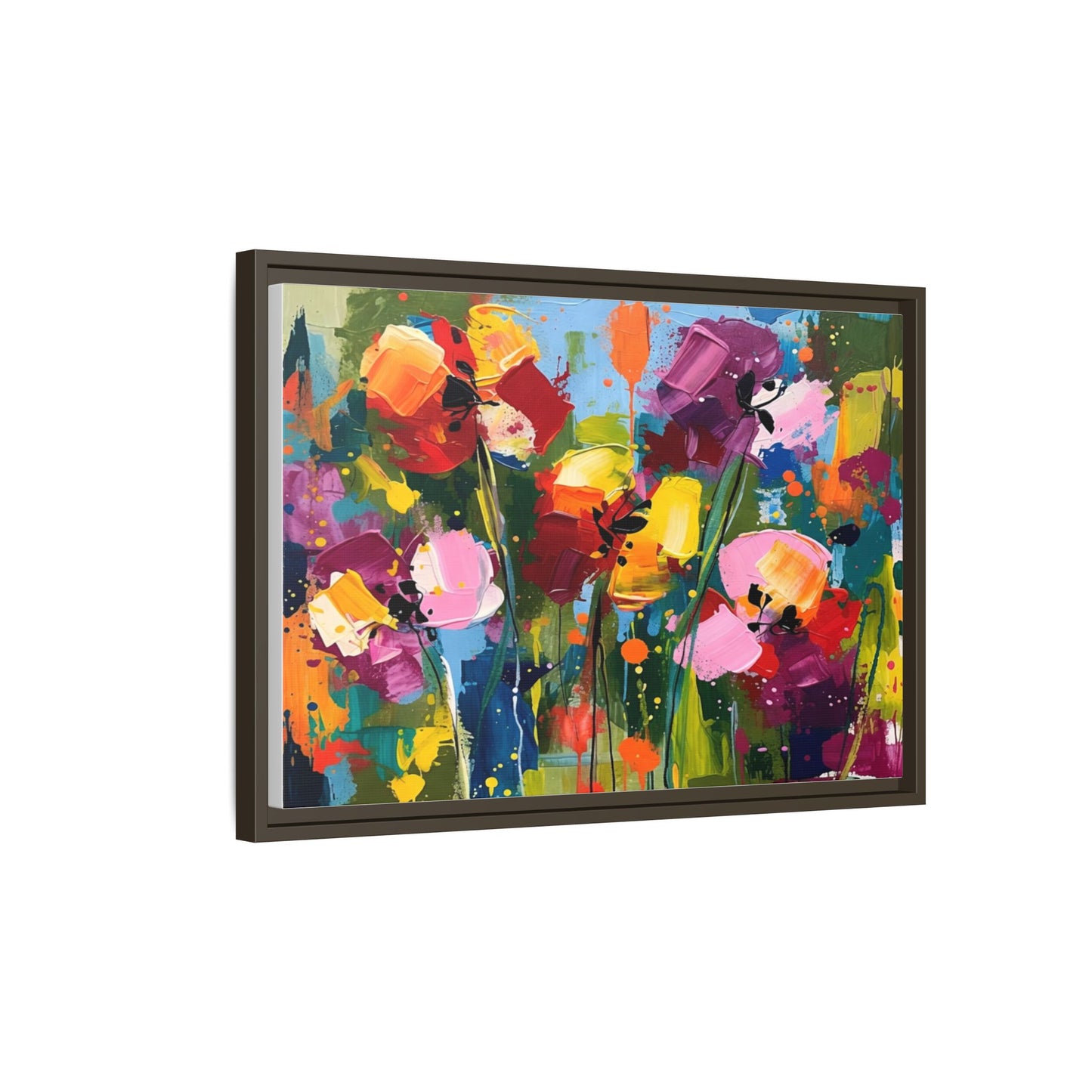 Matte Canvas, Framed (Multi-color)