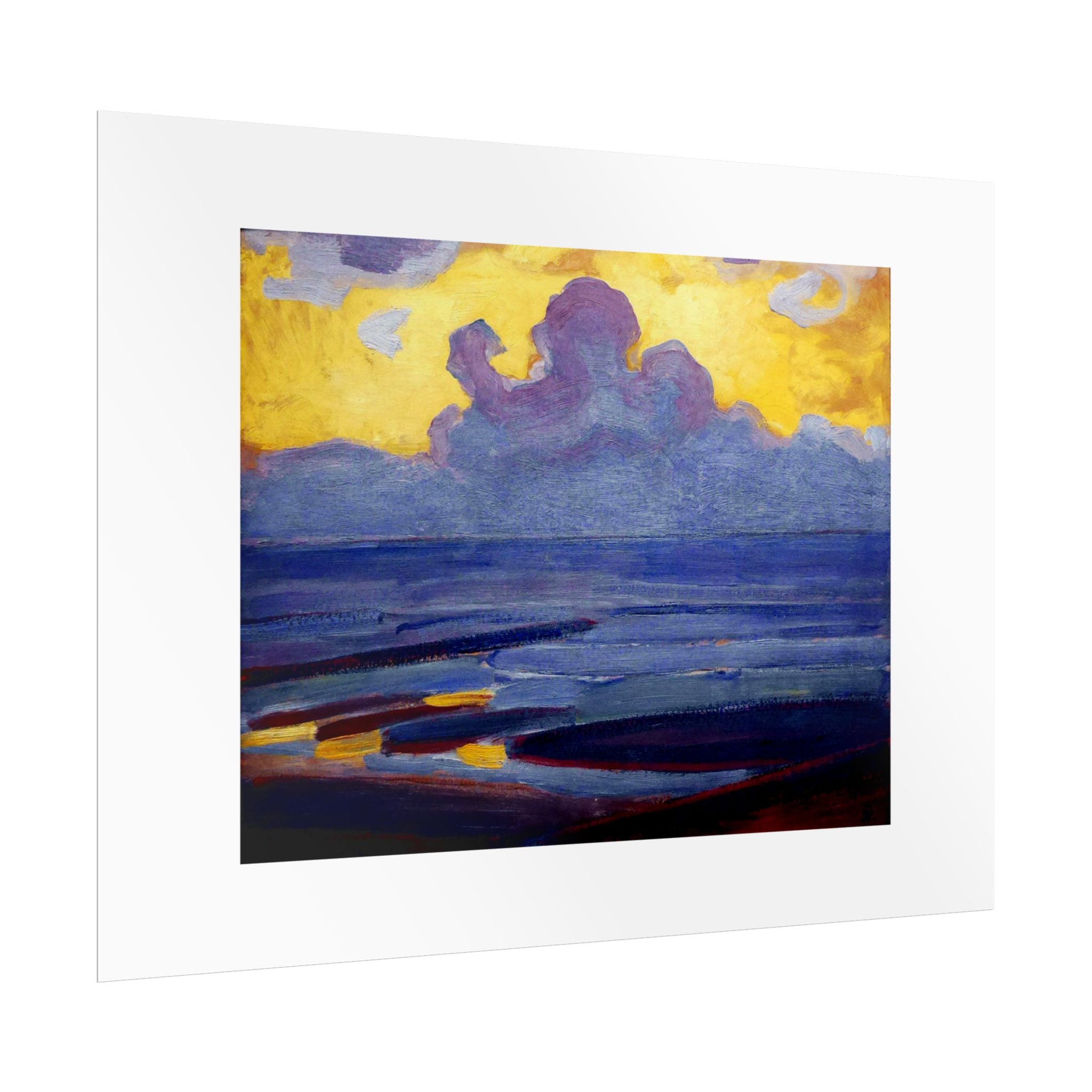 By The Sea by Piet Mondrian Wall Art Print