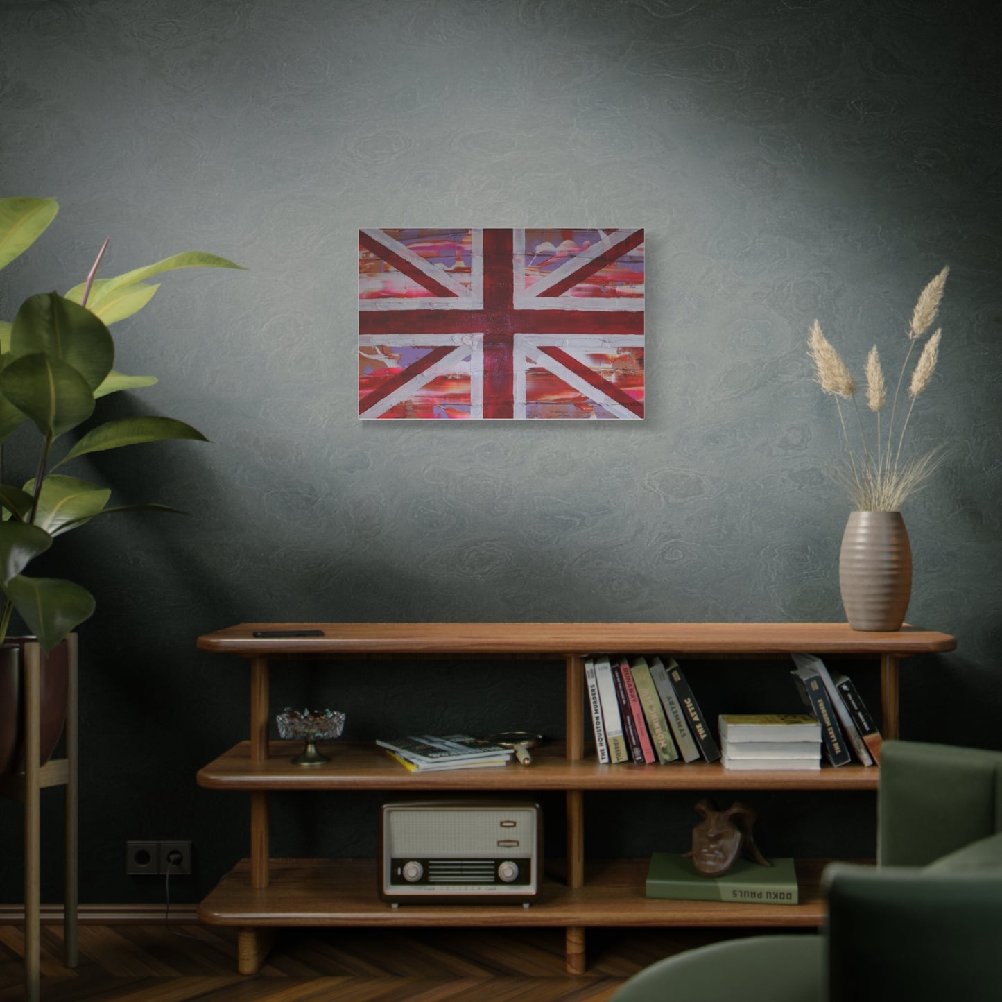Union Jack is back! by Norman Barrett Matte Canvas Wall Art