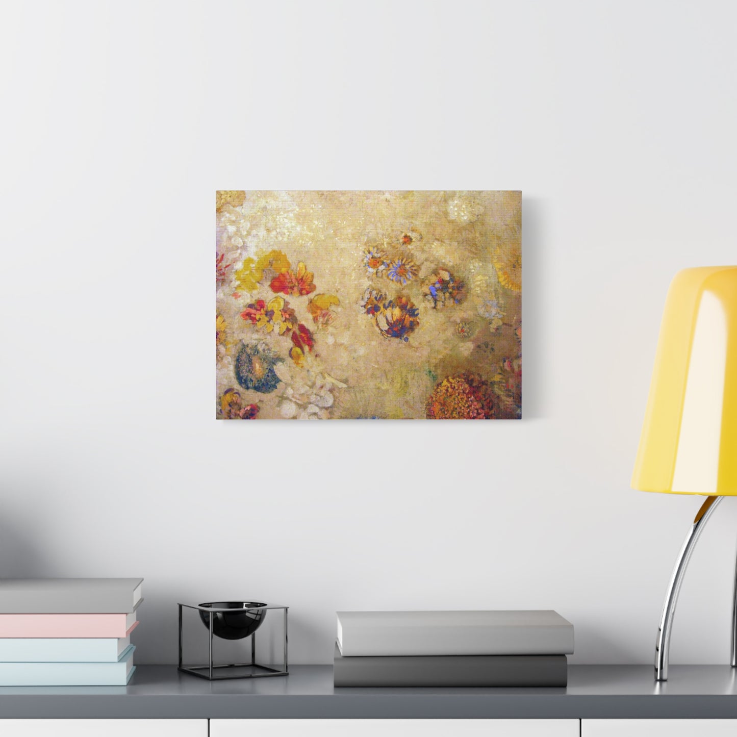 Andrevanb Panneau Décoratif by Odilon Redon Matte Canvas Wall Art Print