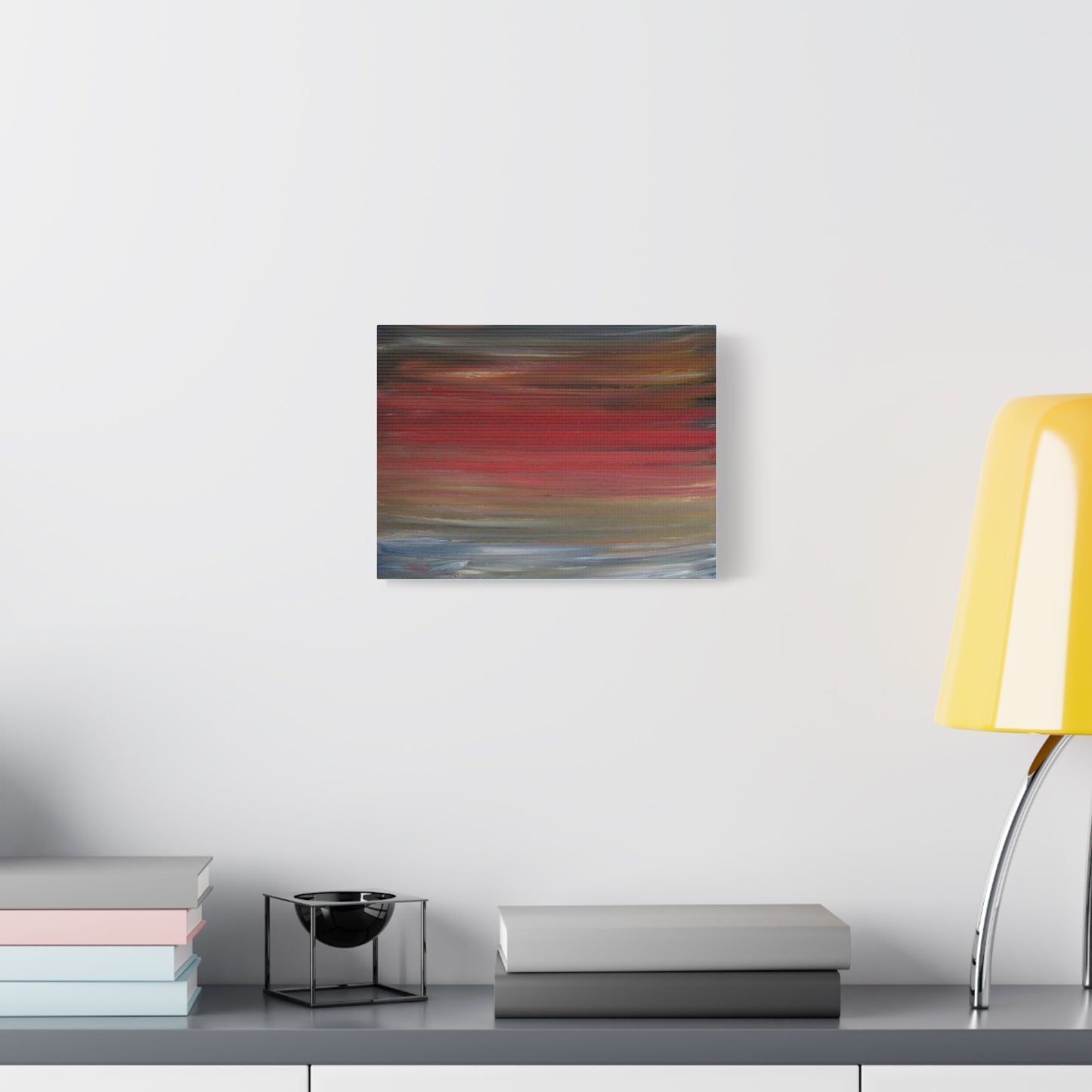 Misty morning by Norman Barrett Matte Canvas Print Wall Art