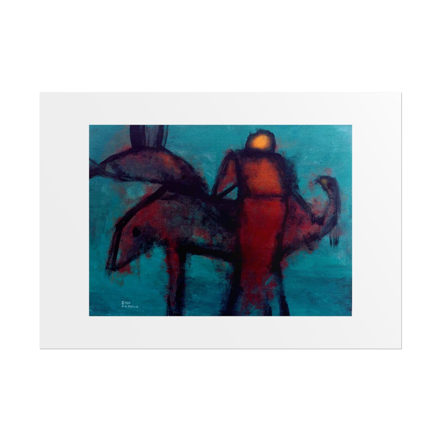 Dominion (Acrylic) by James Pollock Wall Art Print