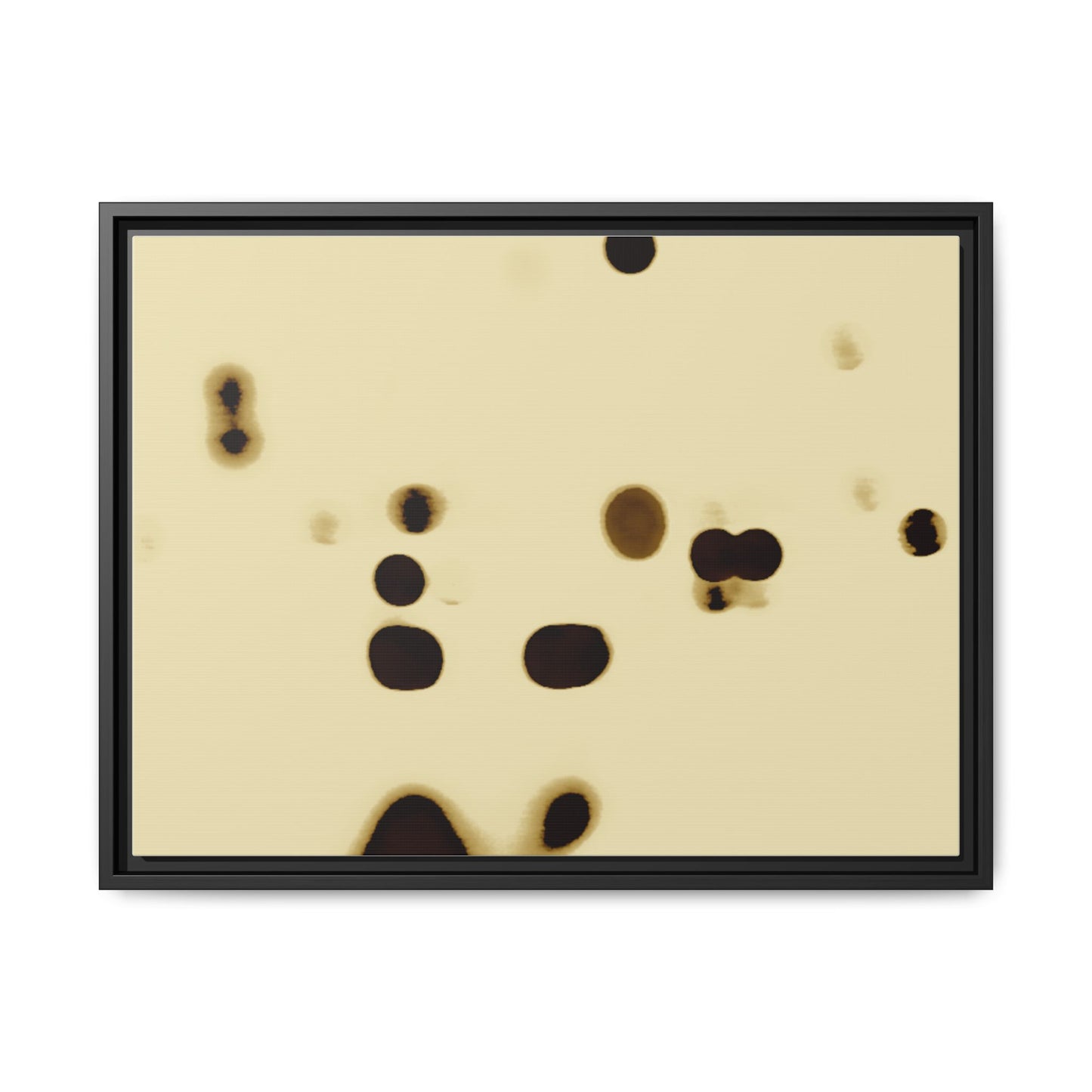 People Communicating by Unknown Abstract Framed Minimalist Wall Art Print