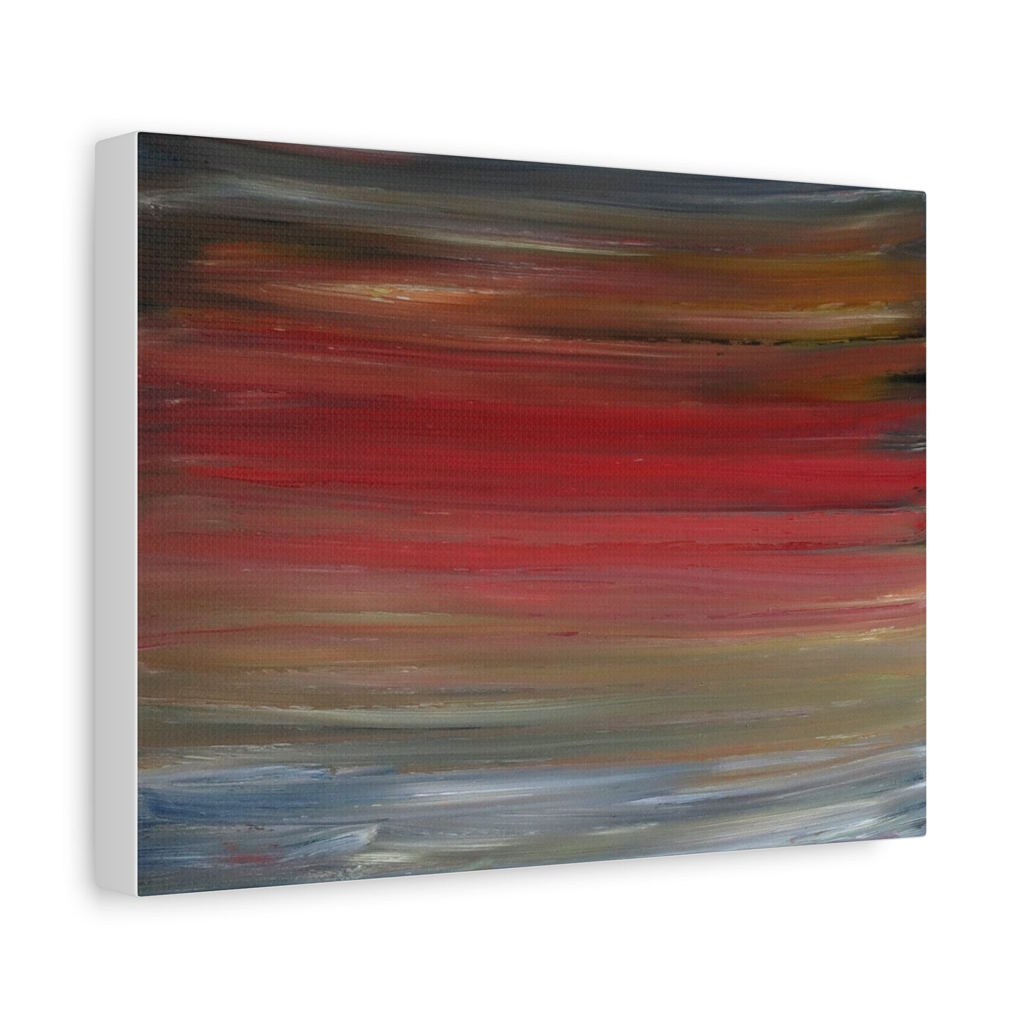 Misty morning by Norman Barrett Matte Canvas Print Wall Art