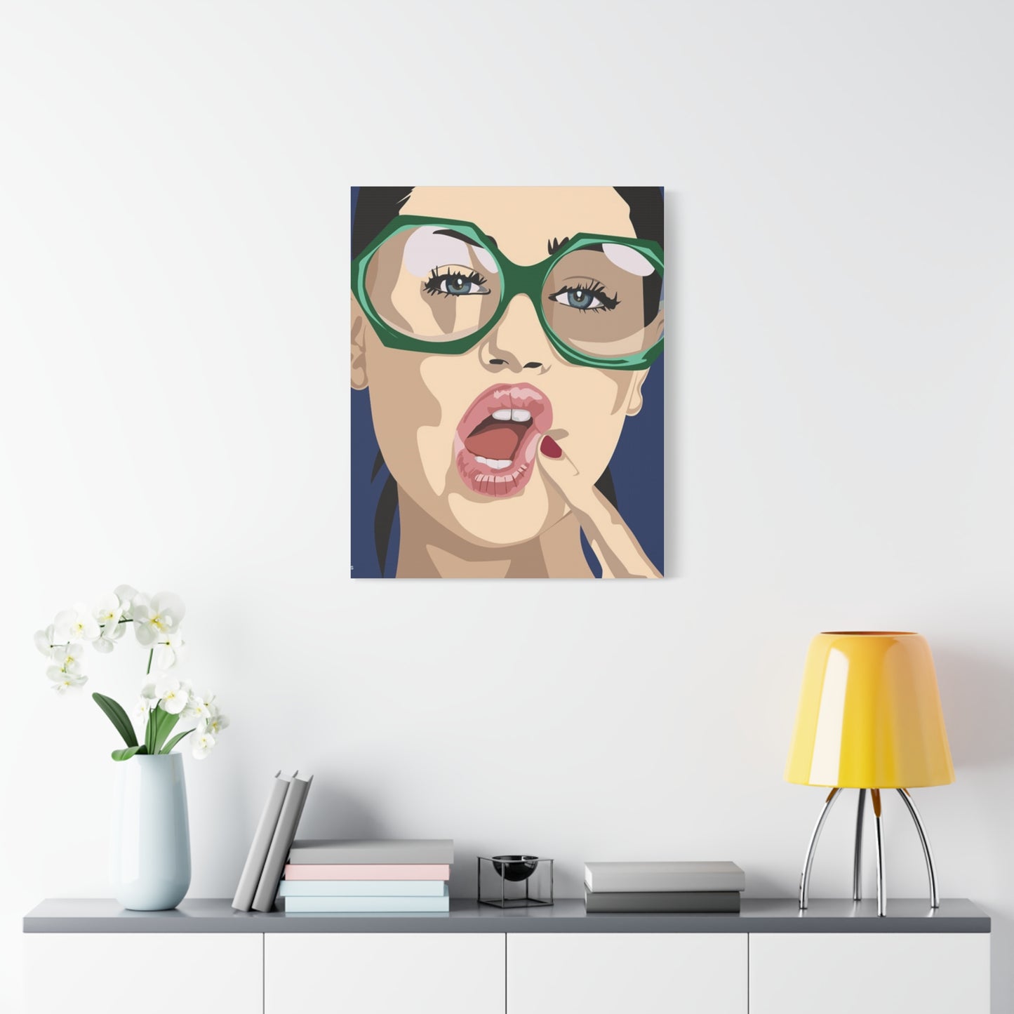 Vivid 2 by Orit Fuchs Matte Stretched Canvas Wall Art