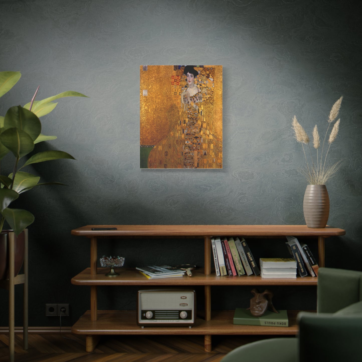 Adele Bloch-Bauer by Gustav Klimt Matte Canvas Wall Art Print