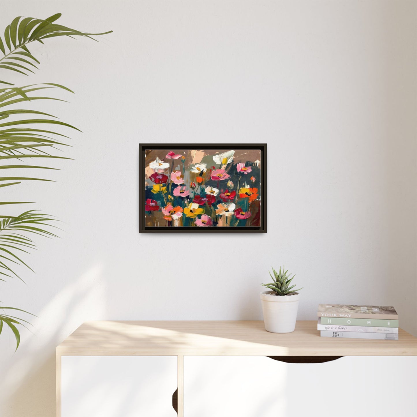 Matte Canvas, Framed (Multi-color)