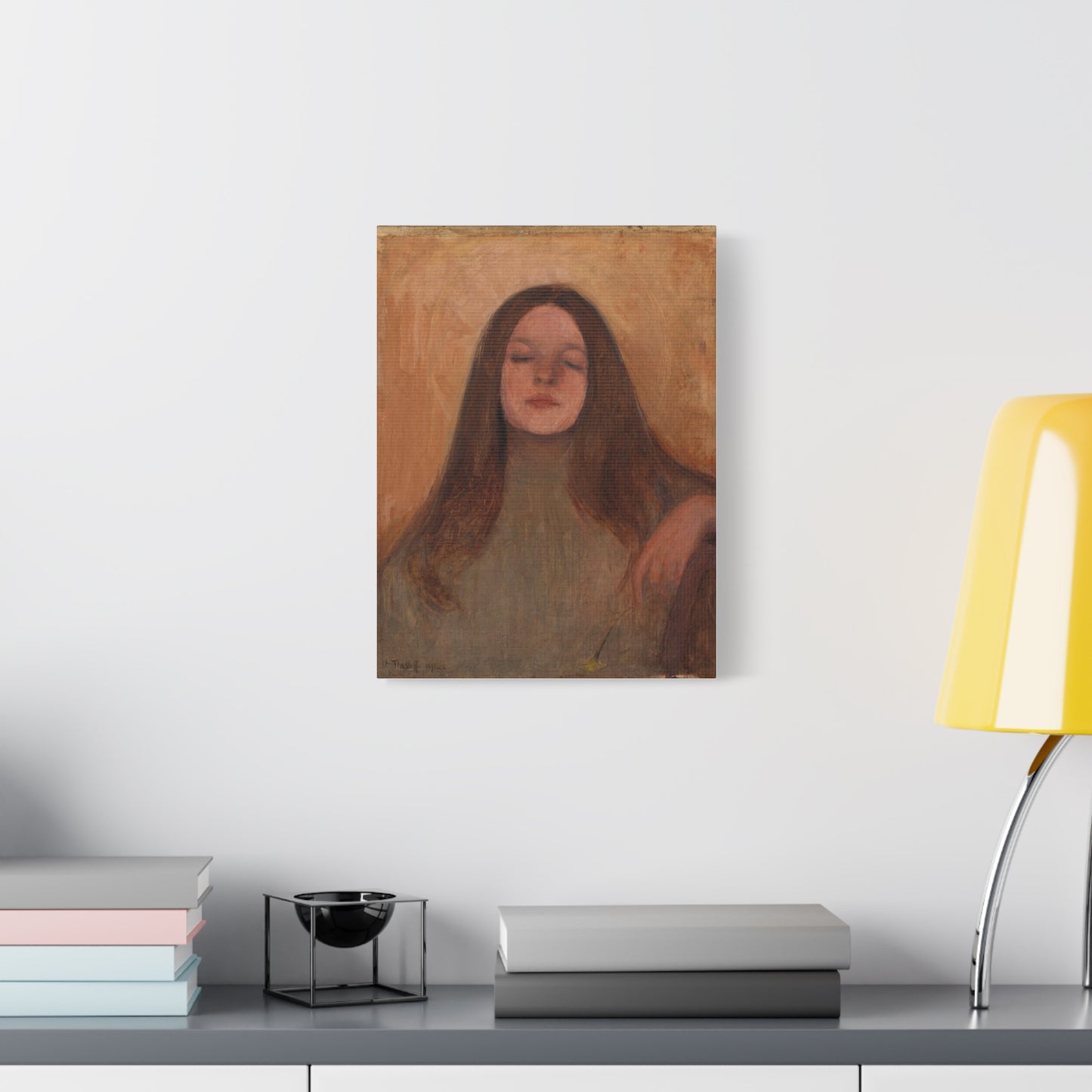Thyra Elisabeth by Ellen Thesleff Matte Canvas Wall Art Print