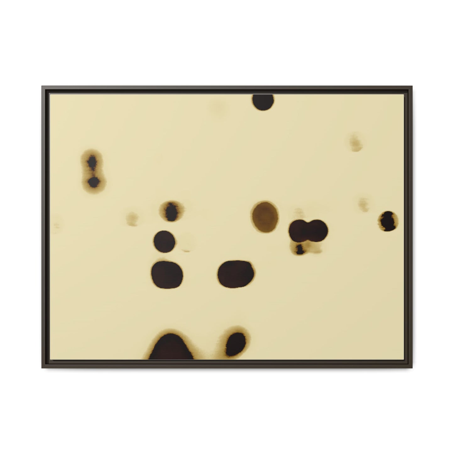 People Communicating by Unknown Abstract Framed Minimalist Wall Art Print