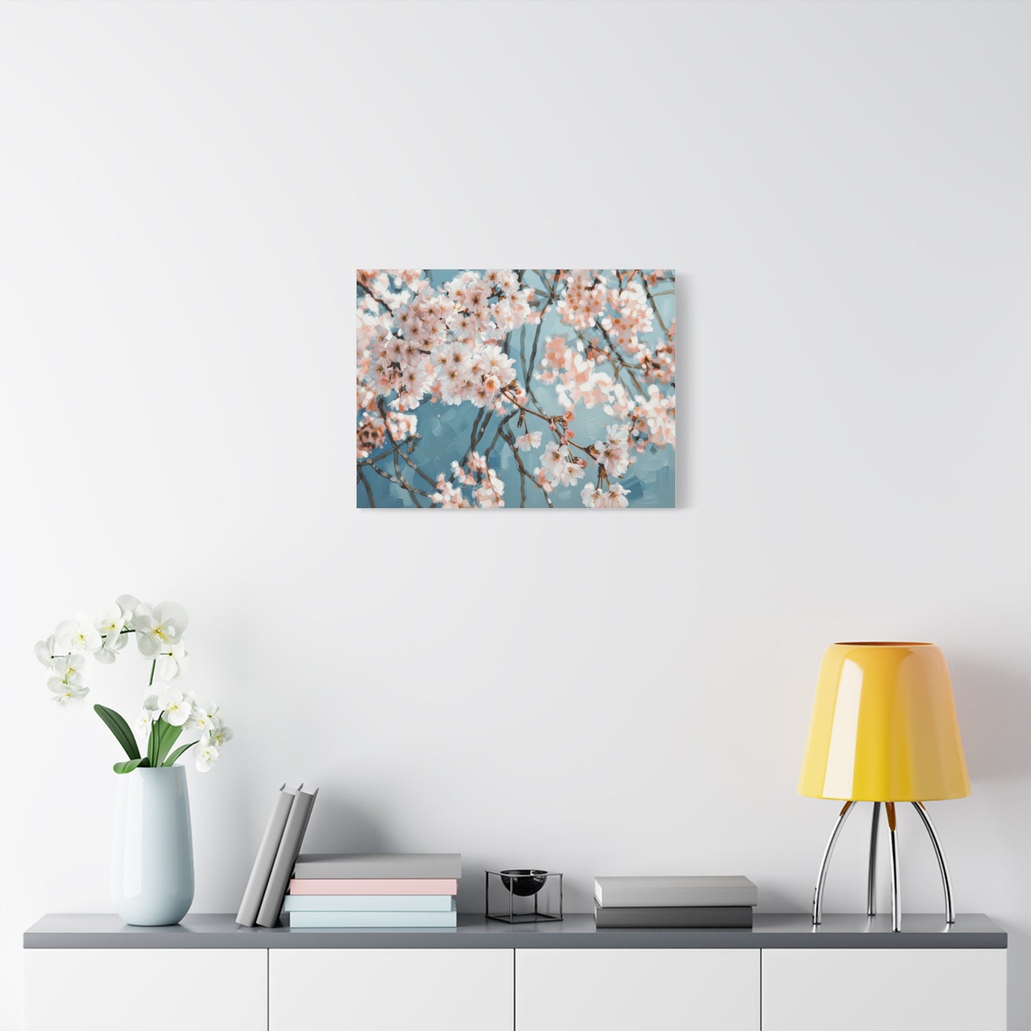 Cherry Blossom Matte Canvas Wall Art – Stretched 1.25"