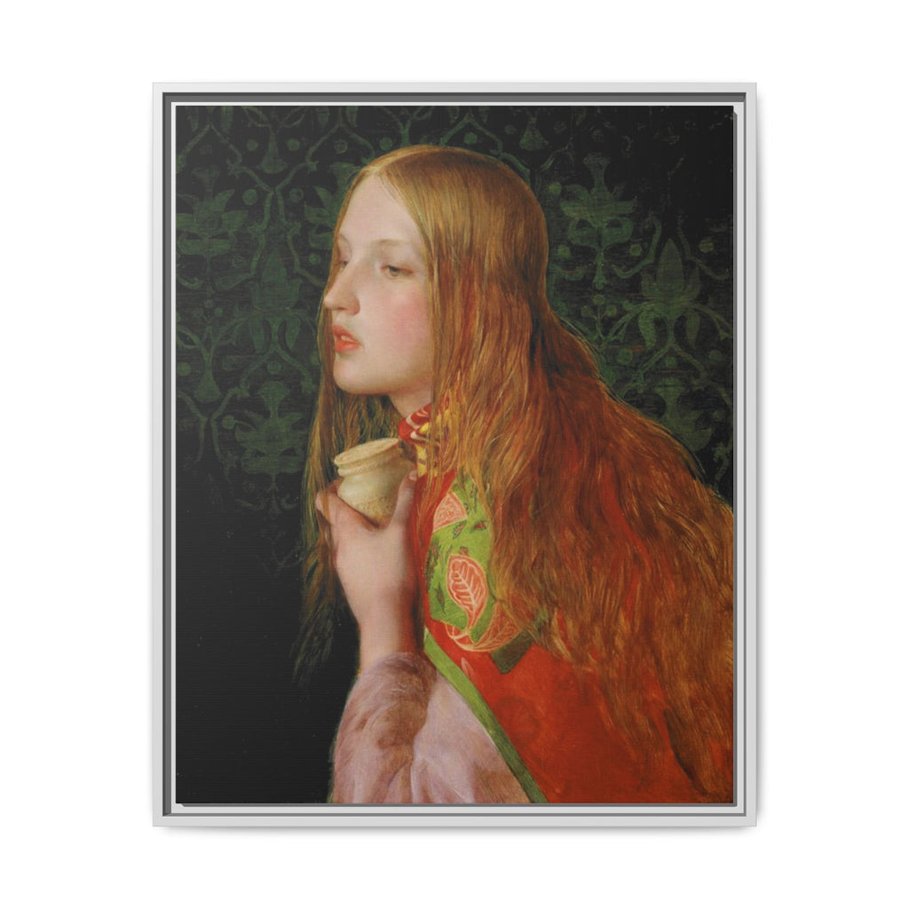 Mariya Magdalena by Frederick Sandys Framed Matte Canvas Wall Art Print