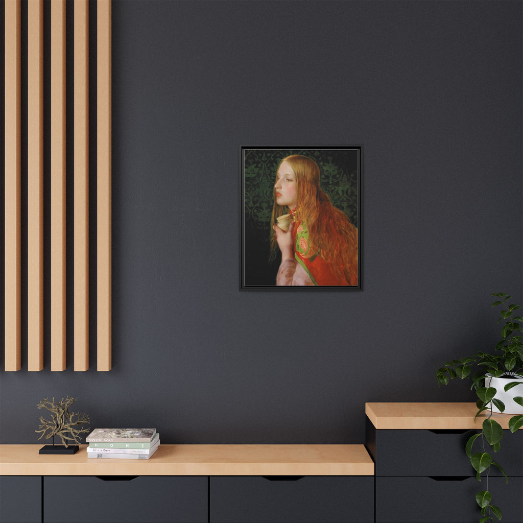 Mariya Magdalena by Frederick Sandys Framed Matte Canvas Wall Art Print