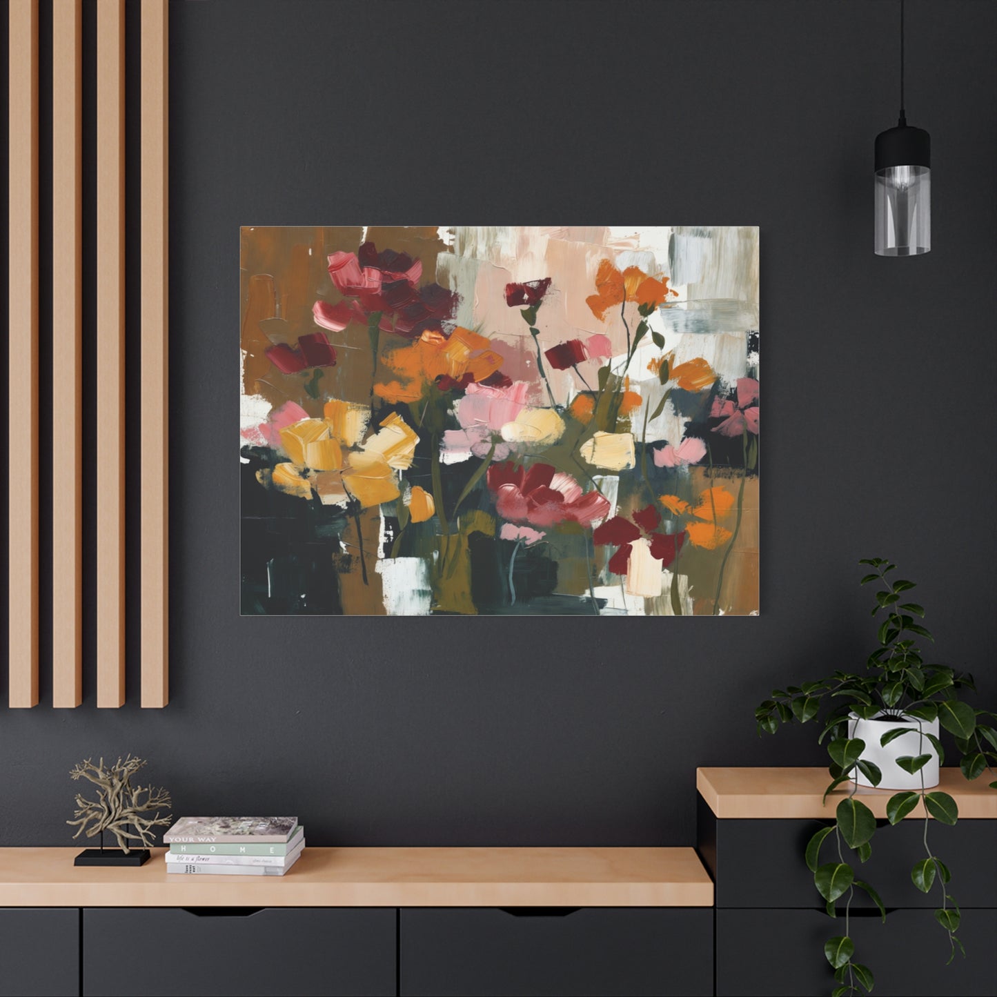 Flowers Matte Canvas, Stretched, 1.25"