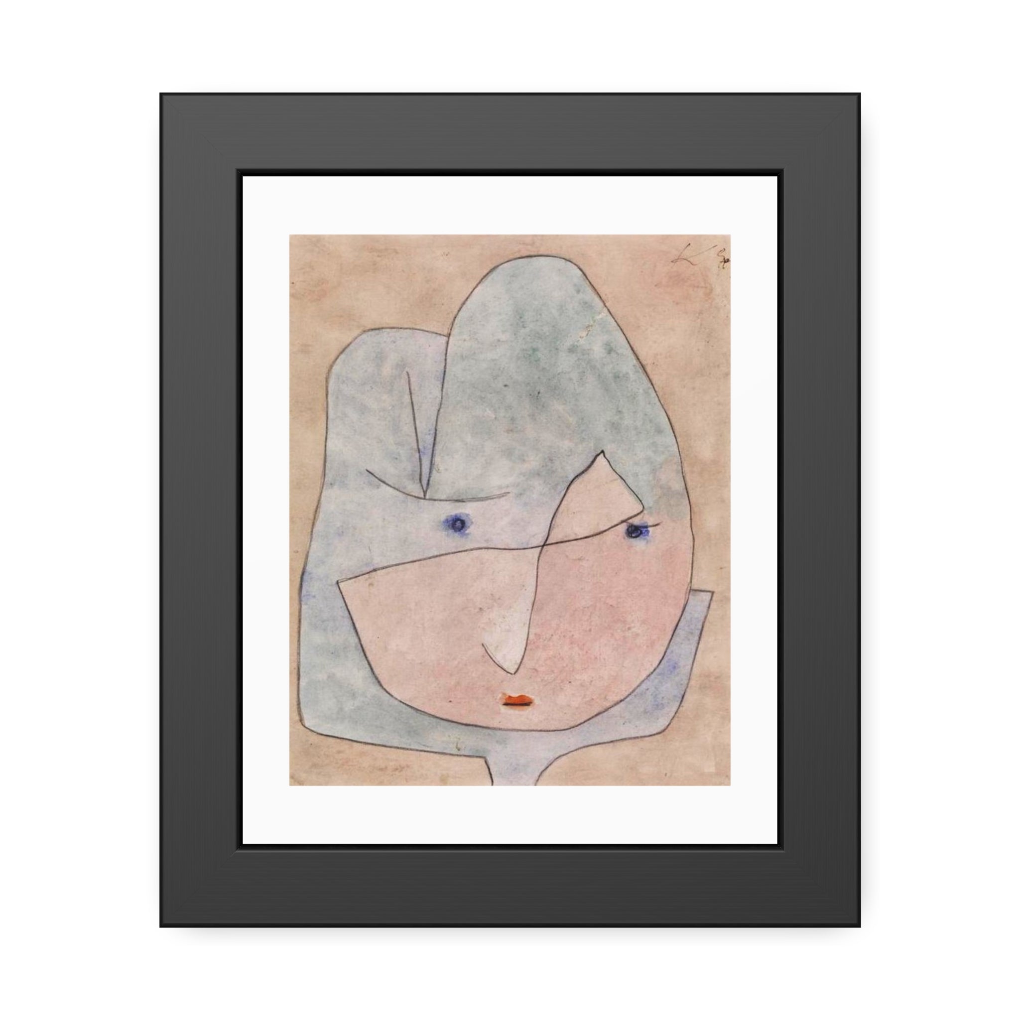 This Bloom is About to Wither by Paul Klee Framed Wall Art Poster