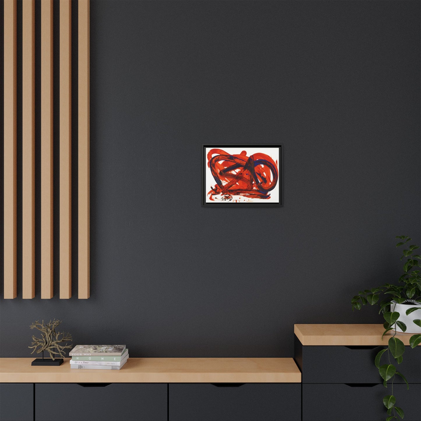 Barito 0138 by Heinz Hachel Matte Canvas Framed Wall Art