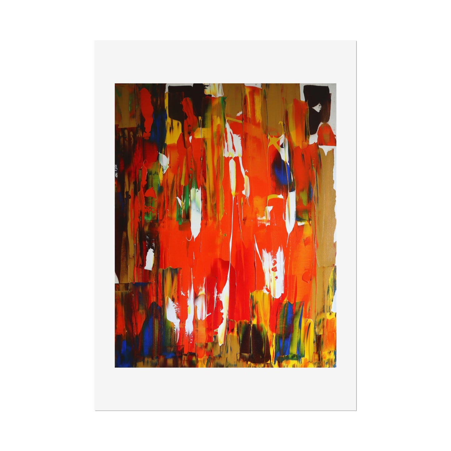 Burn baby burn by Norman Barrett Wall Art Print