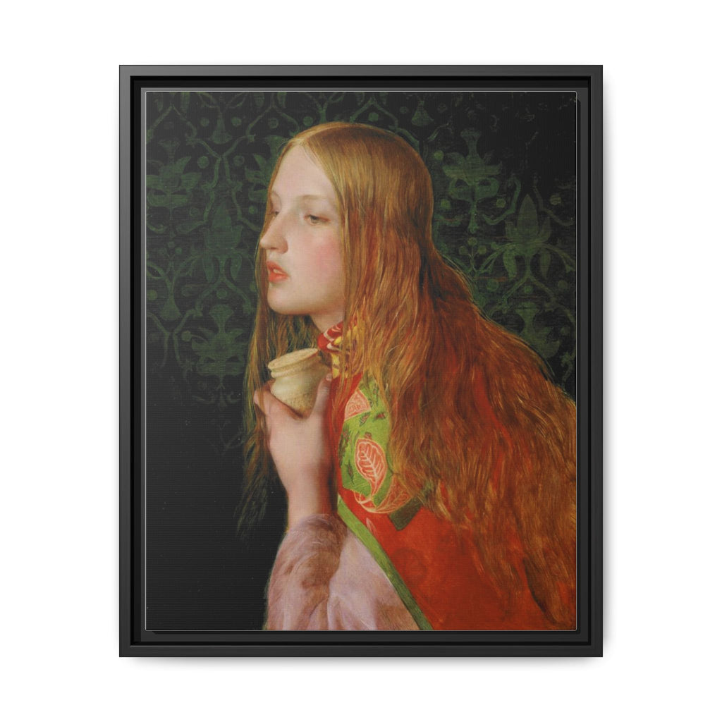 Mariya Magdalena by Frederick Sandys Framed Matte Canvas Wall Art Print