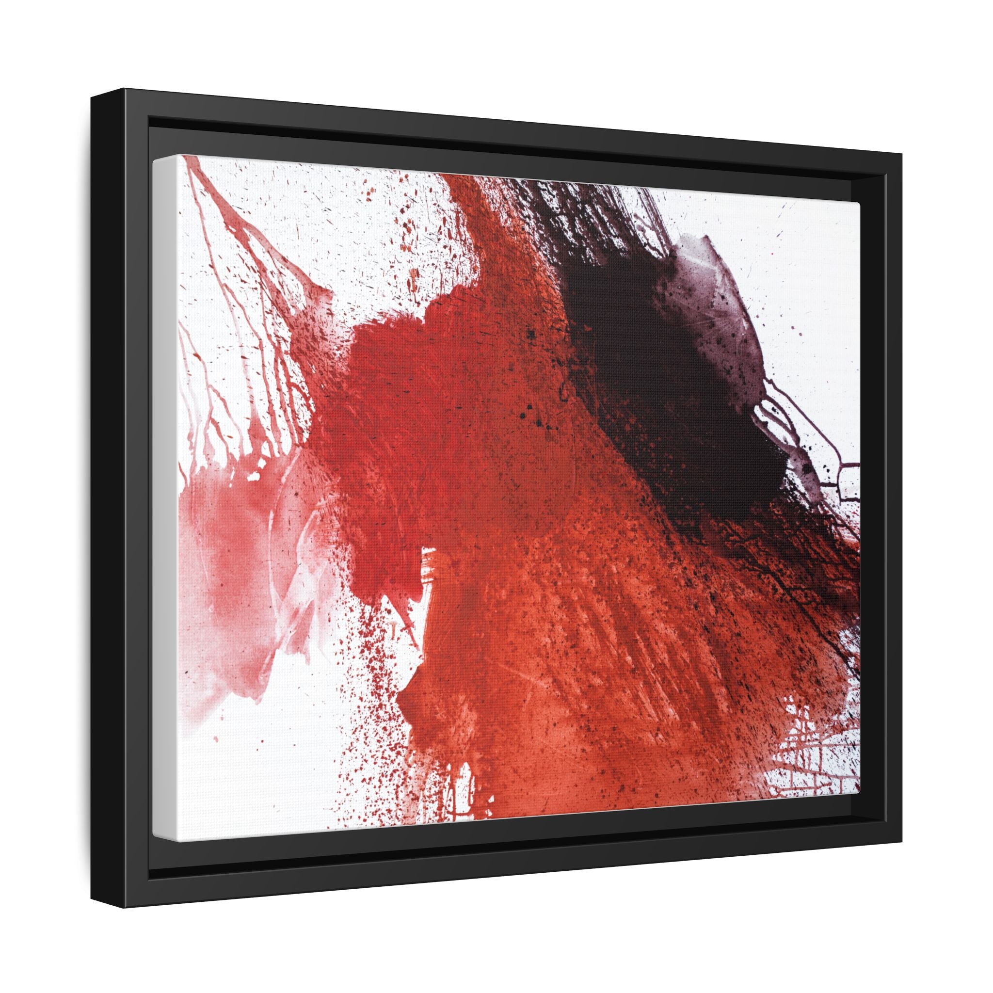 Flame by Natalija Miladinovic Matte Canvas Framed Wall Art
