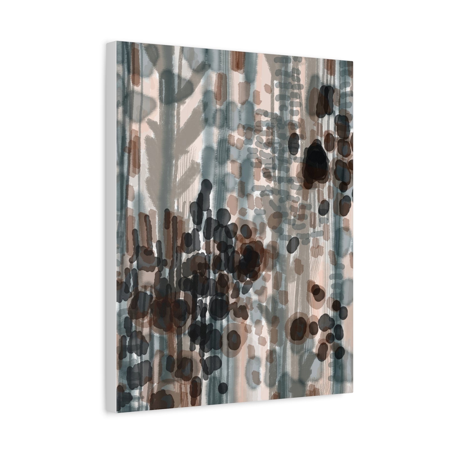 Vleken by an unknown artist Abstract Matte Canvas Wall Art