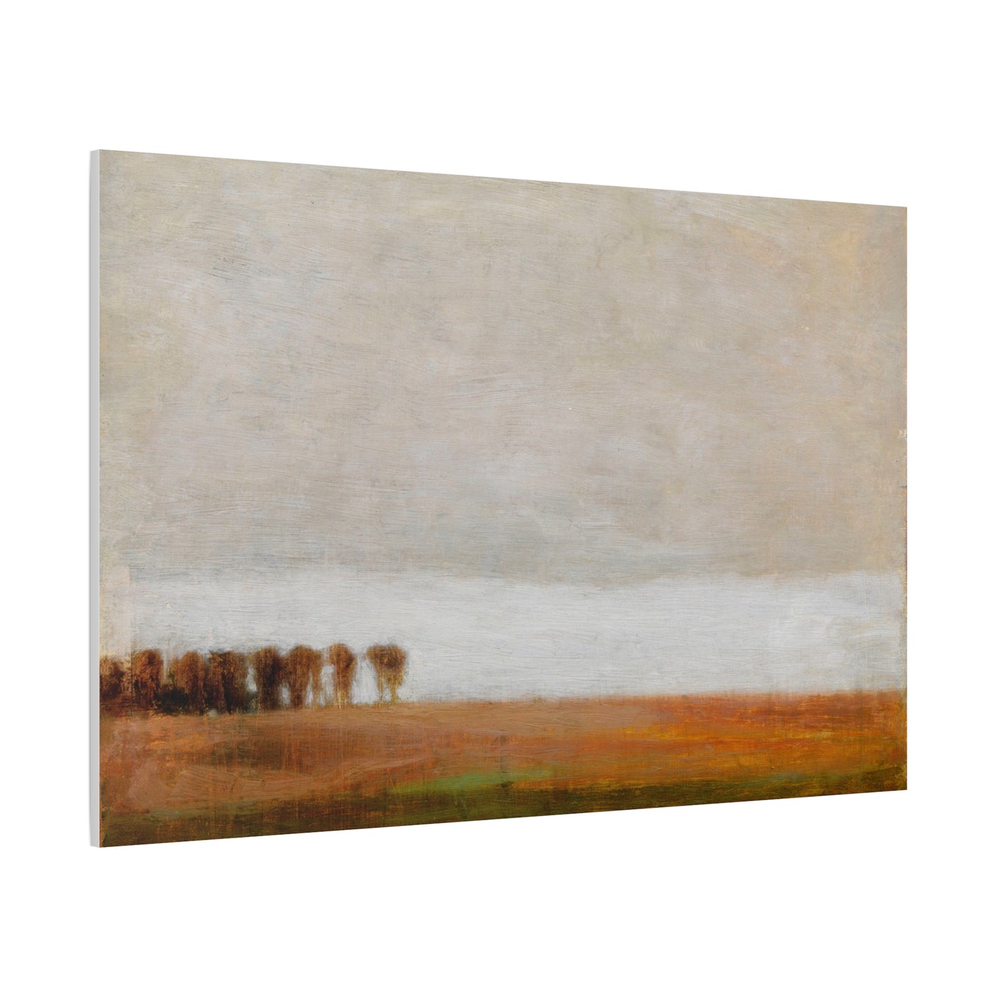 View of Jaegersborg Allé, North of Copenhagen by Vilhelm Hammershøi Canvas Wall Art Print