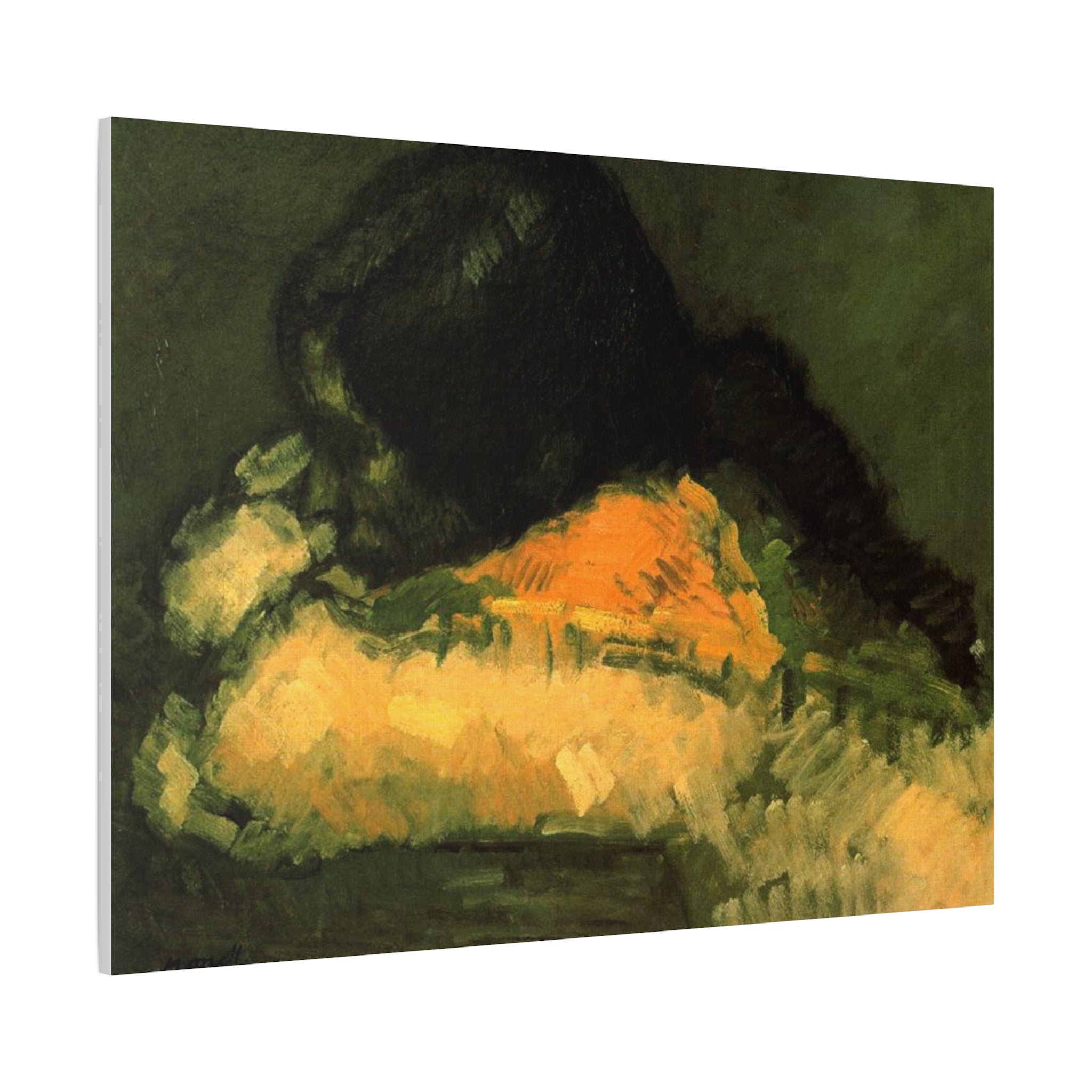 La Chata by Isidre Nonell Matte Canvas Wall Art Print