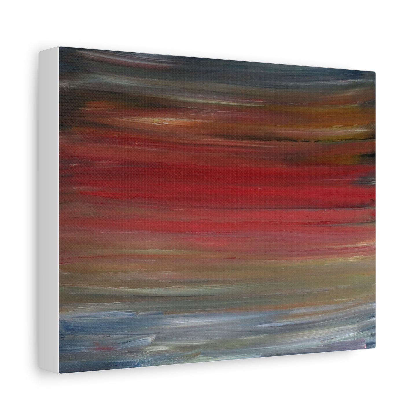 Misty morning by Norman Barrett Matte Canvas Print Wall Art