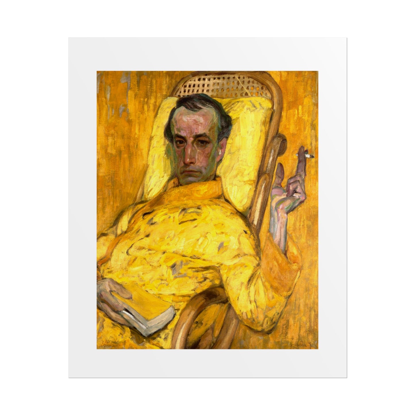 The Yellow Scale by František Kupka Wall Art Print