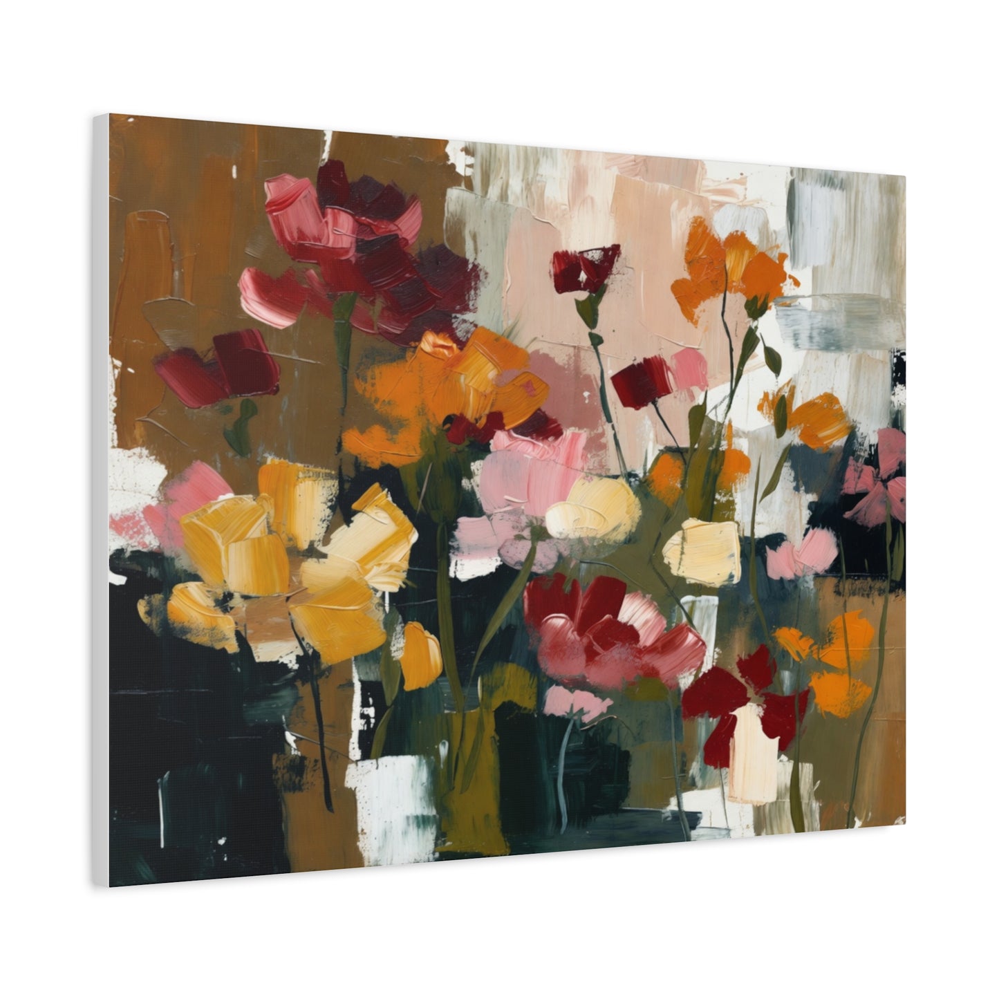 Flowers Matte Canvas, Stretched, 1.25"