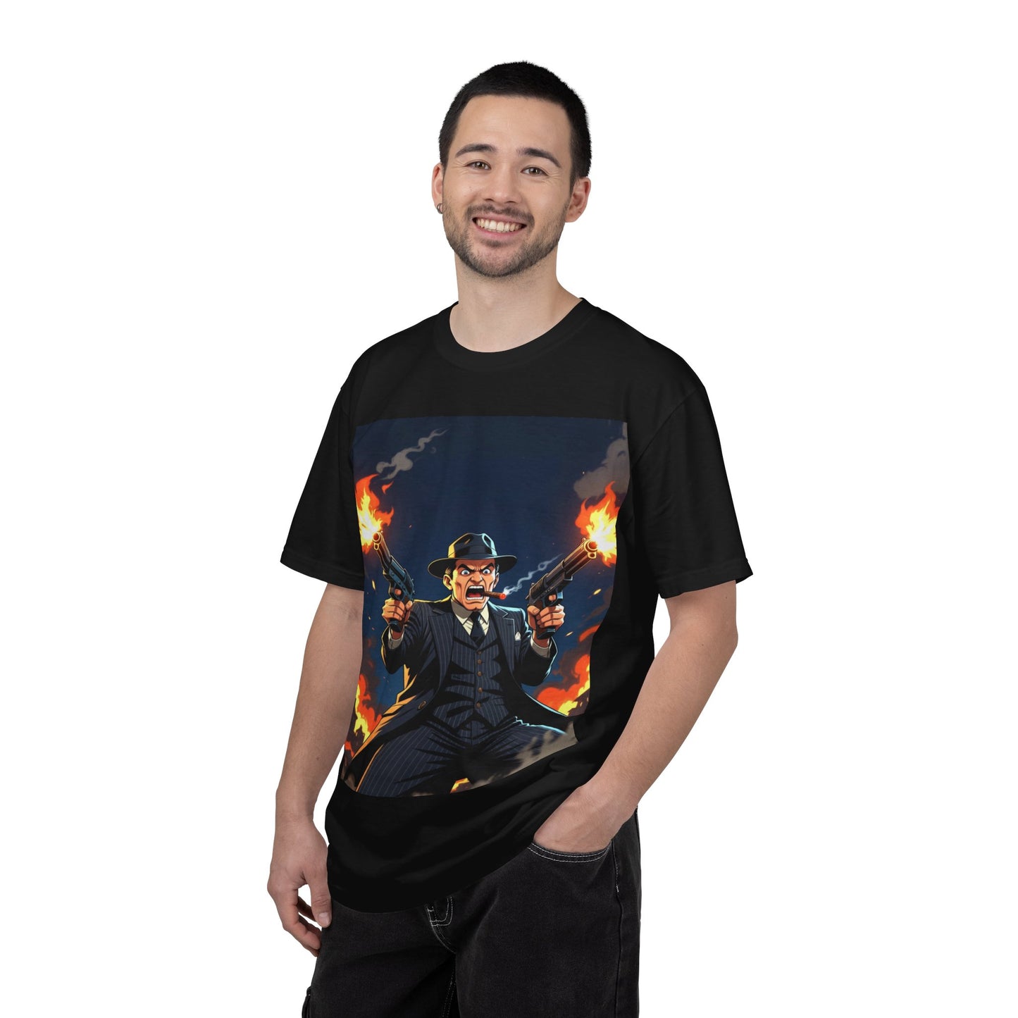 Gangster T‑Shirt — Vintage Outlaw Graphic Tee