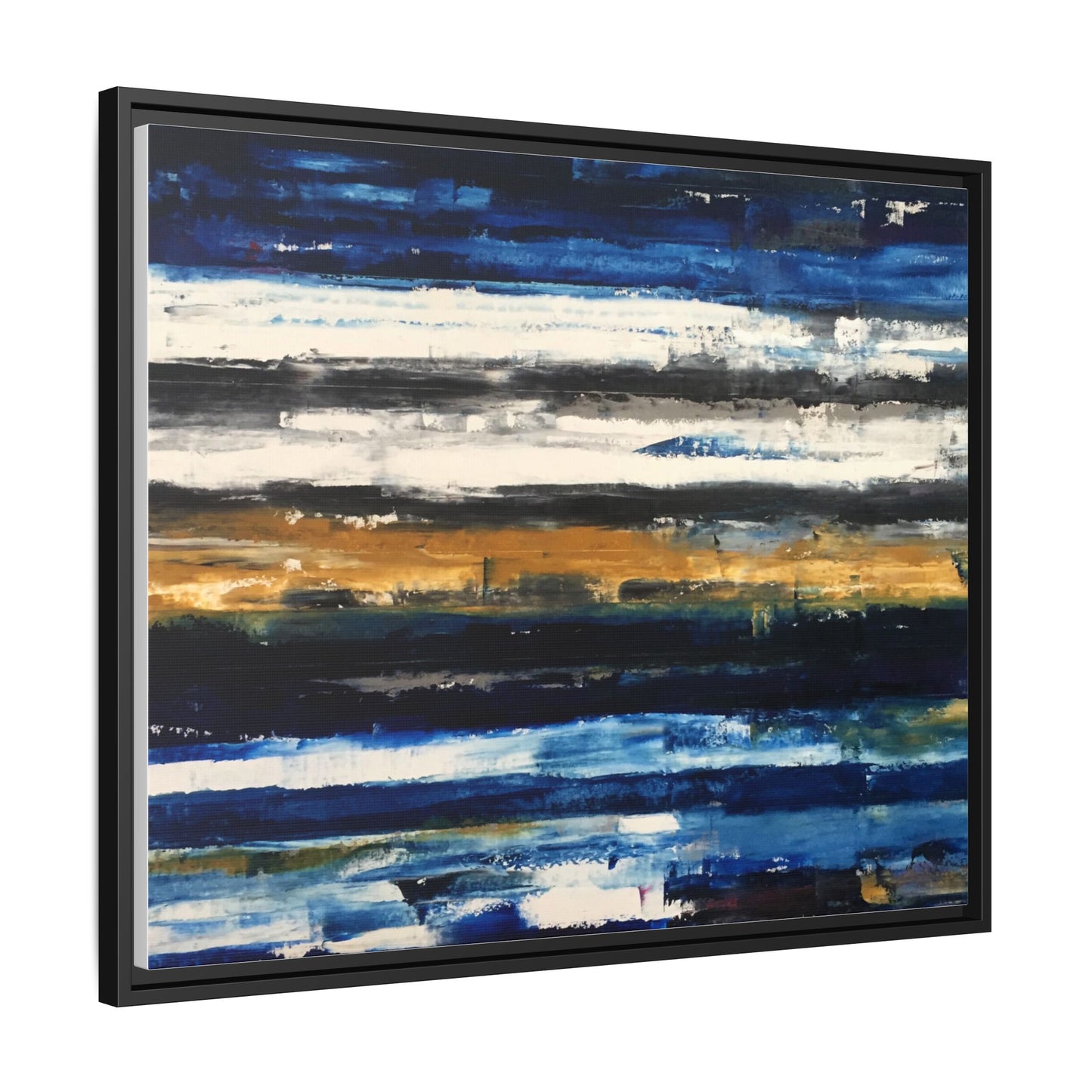 Tiny Buddha by Todd Williamson Framed Matte Canvas Abstract  Wall Art