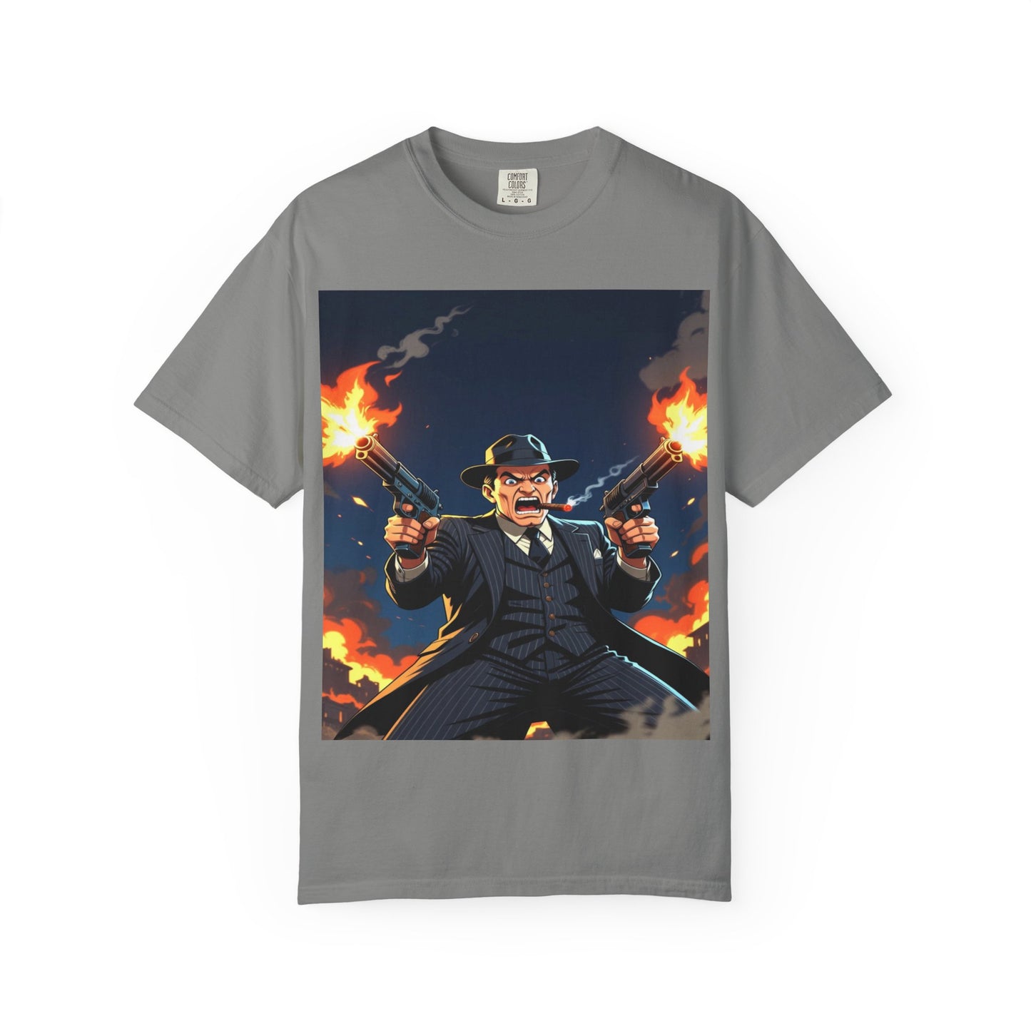 Gangster T‑Shirt — Vintage Outlaw Graphic Tee