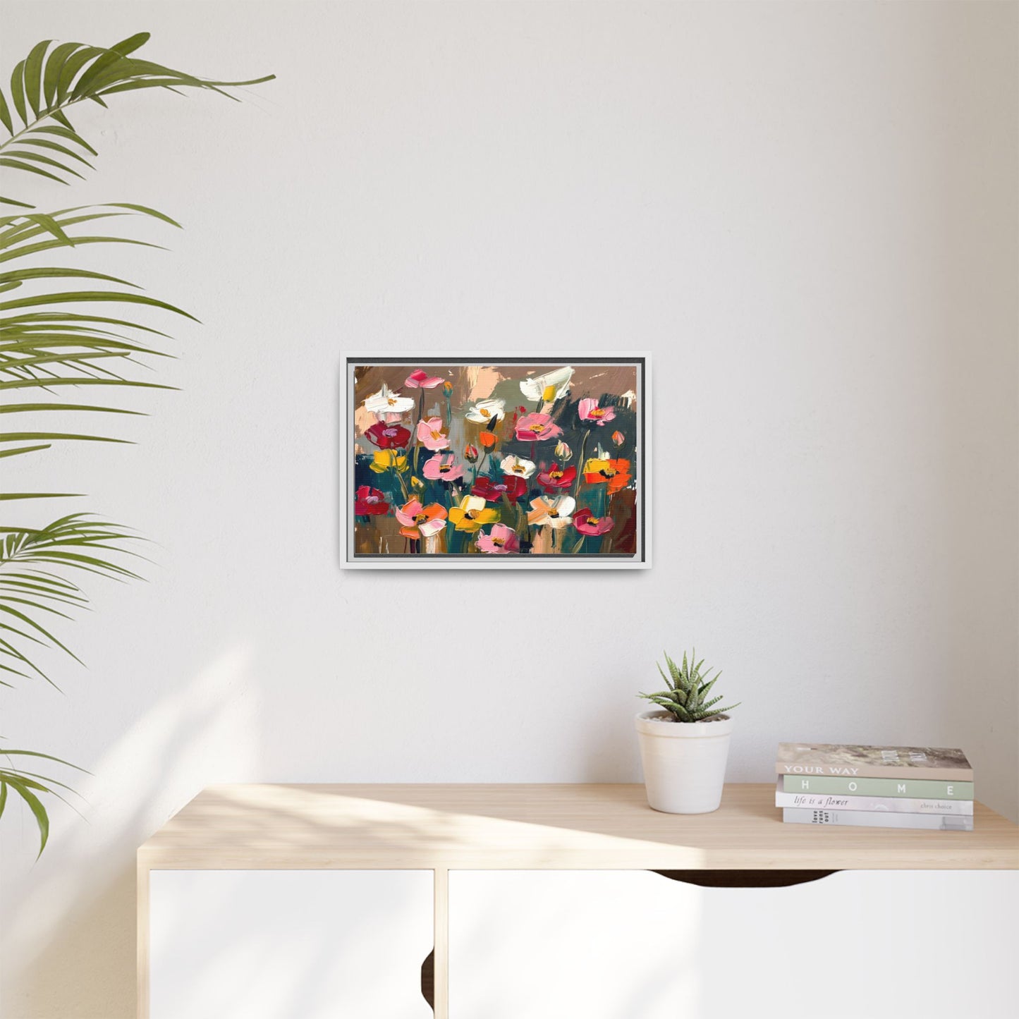 Matte Canvas, Framed (Multi-color)