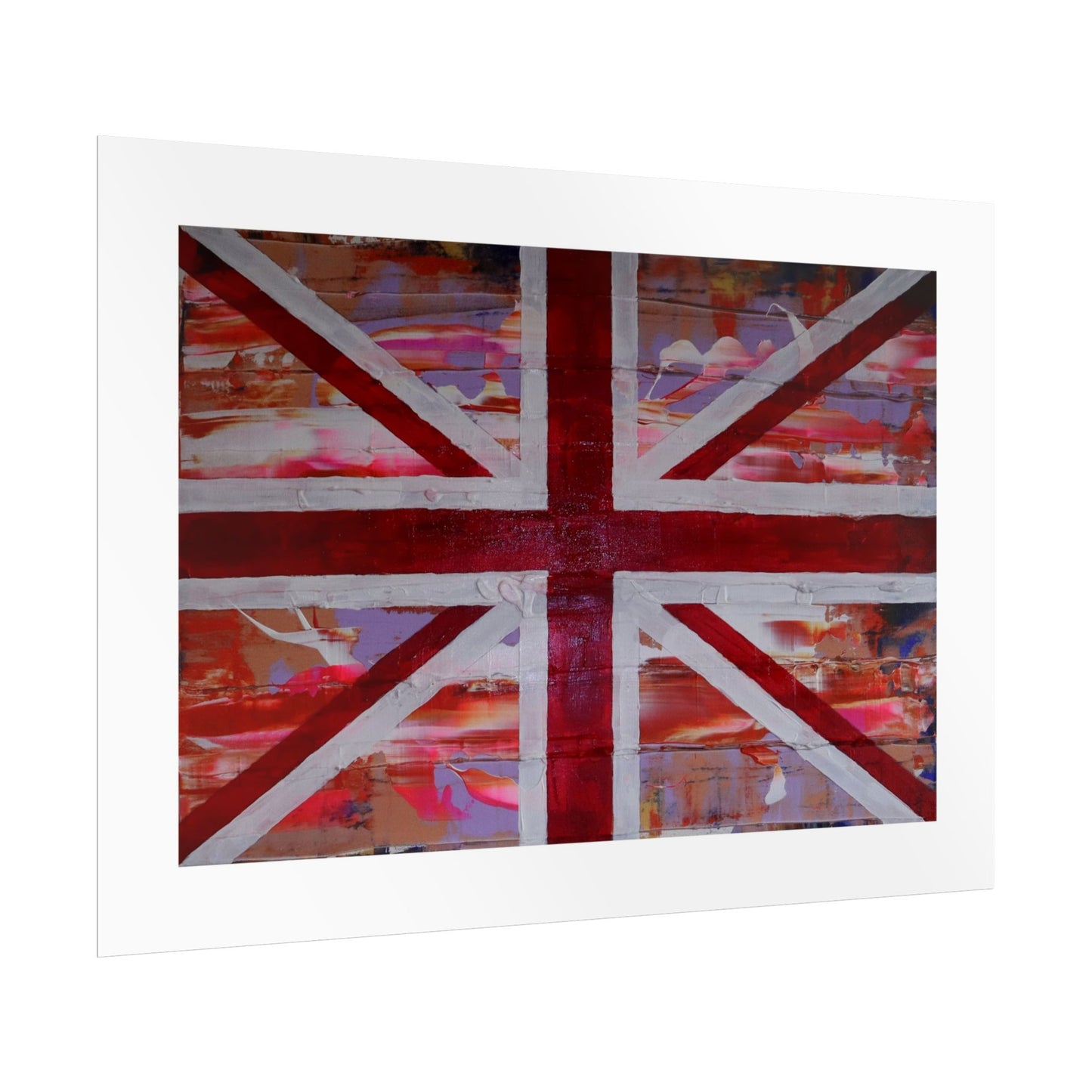 Union Jack is back! by Norman Barrett Wall Art Print
