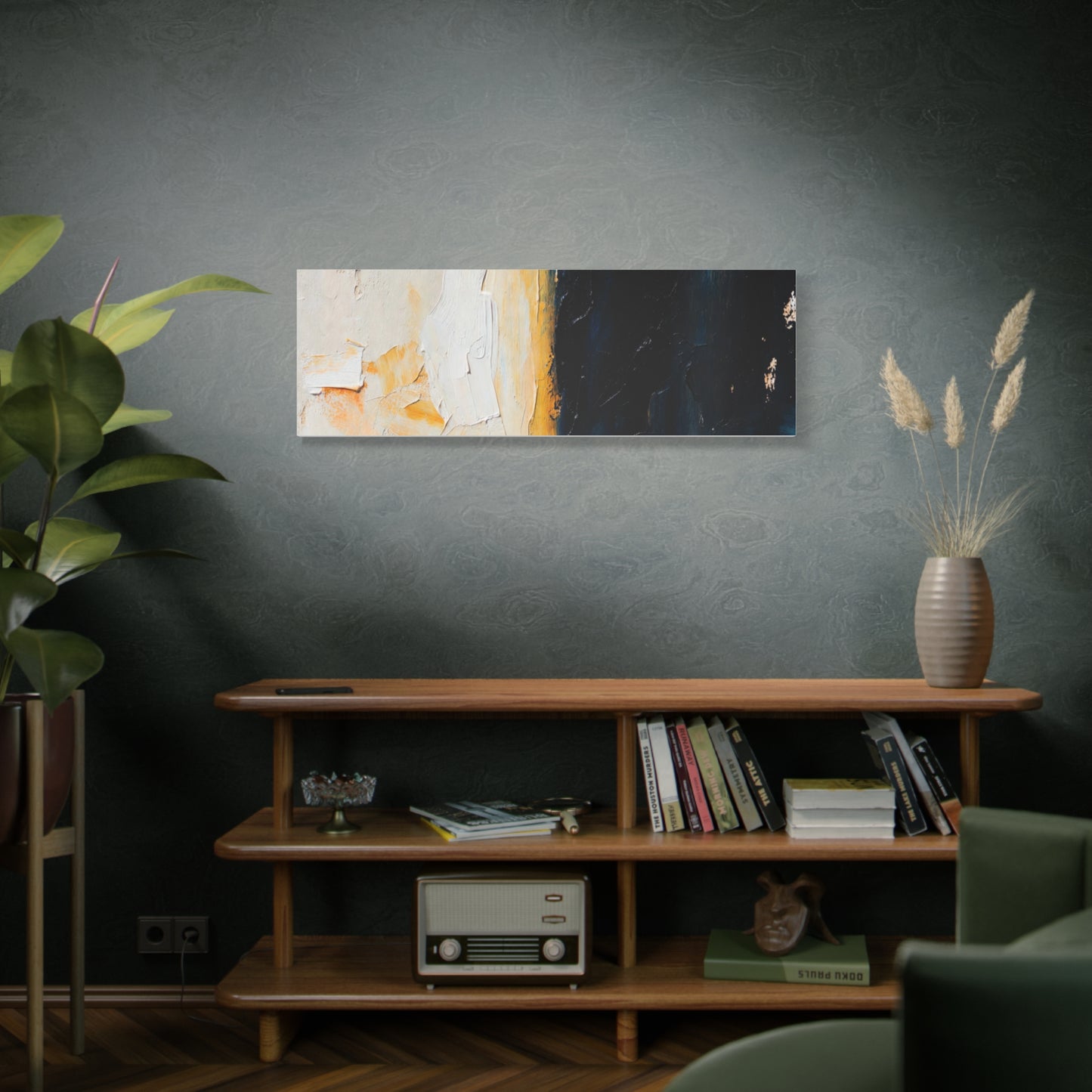 Abstract Coastal Light Matte Canvas Print — Stretched 1.25"