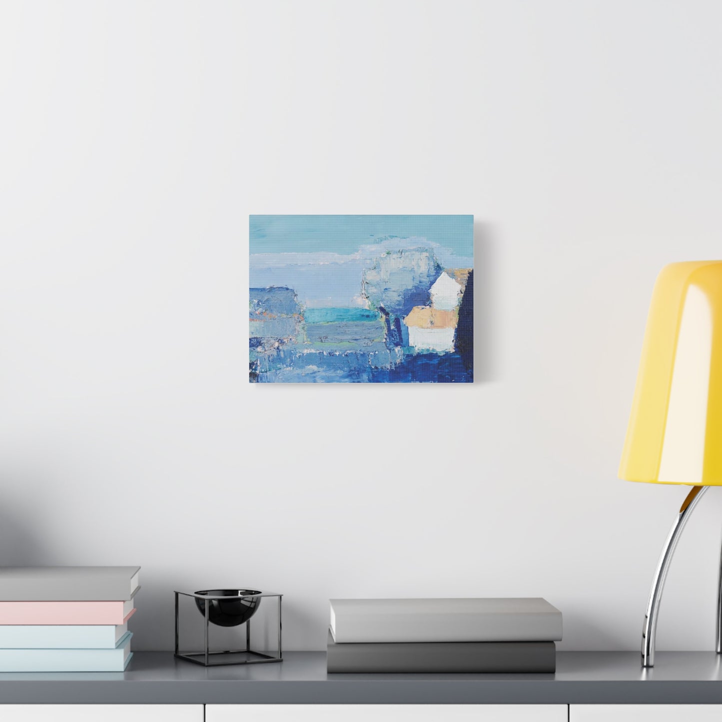 Paysage de Provence by Nicolas de Staël Matte Stretched Wall Art Print
