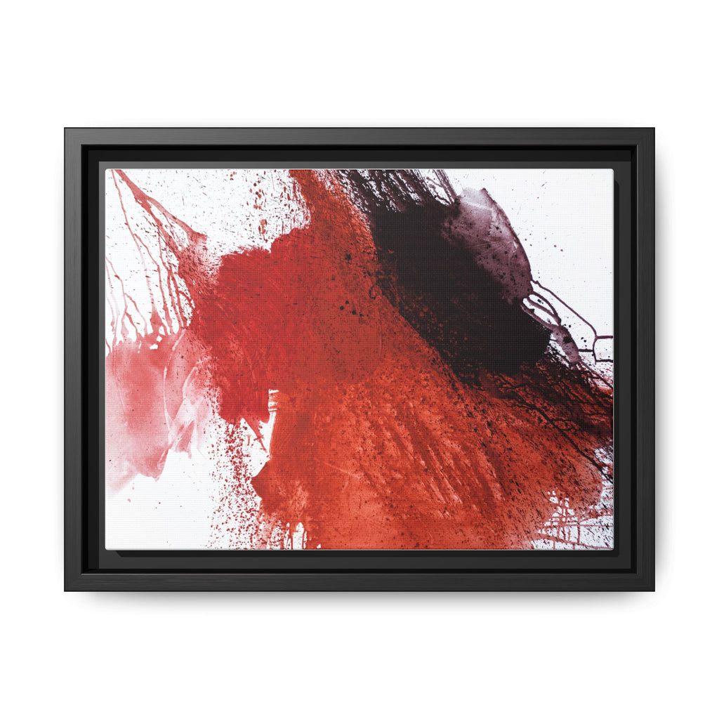 Flame by Natalija Miladinovic Matte Canvas Framed Wall Art