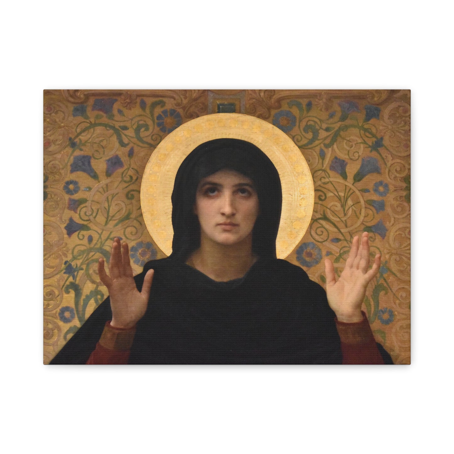 La Vierge consolatrice by William Adolphe Bouguereau Matte Stretched Wall Art