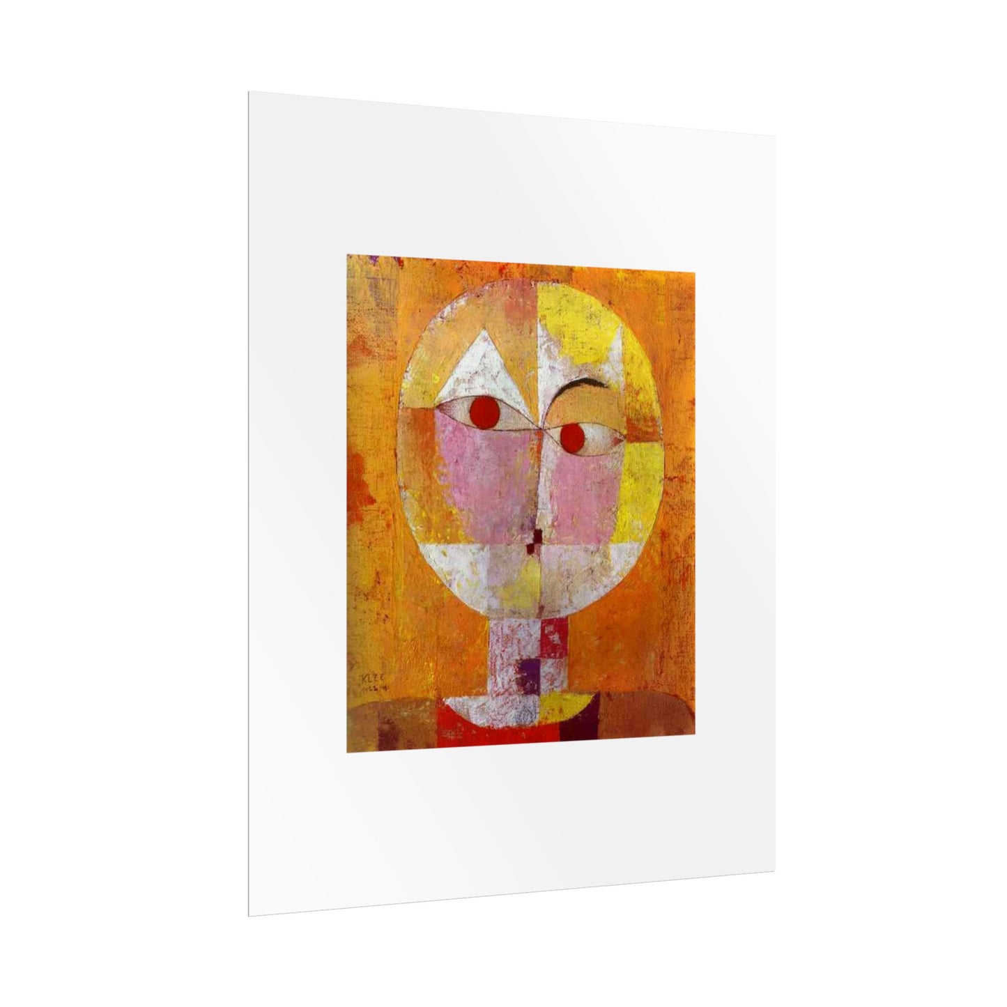 Senecio II by Paul Klee Wall Art Print