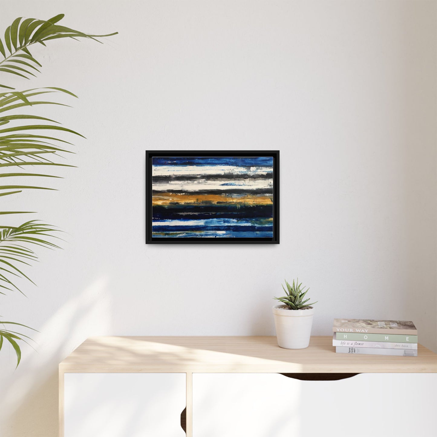Tiny Buddha by Todd Williamson Framed Matte Canvas Abstract  Wall Art
