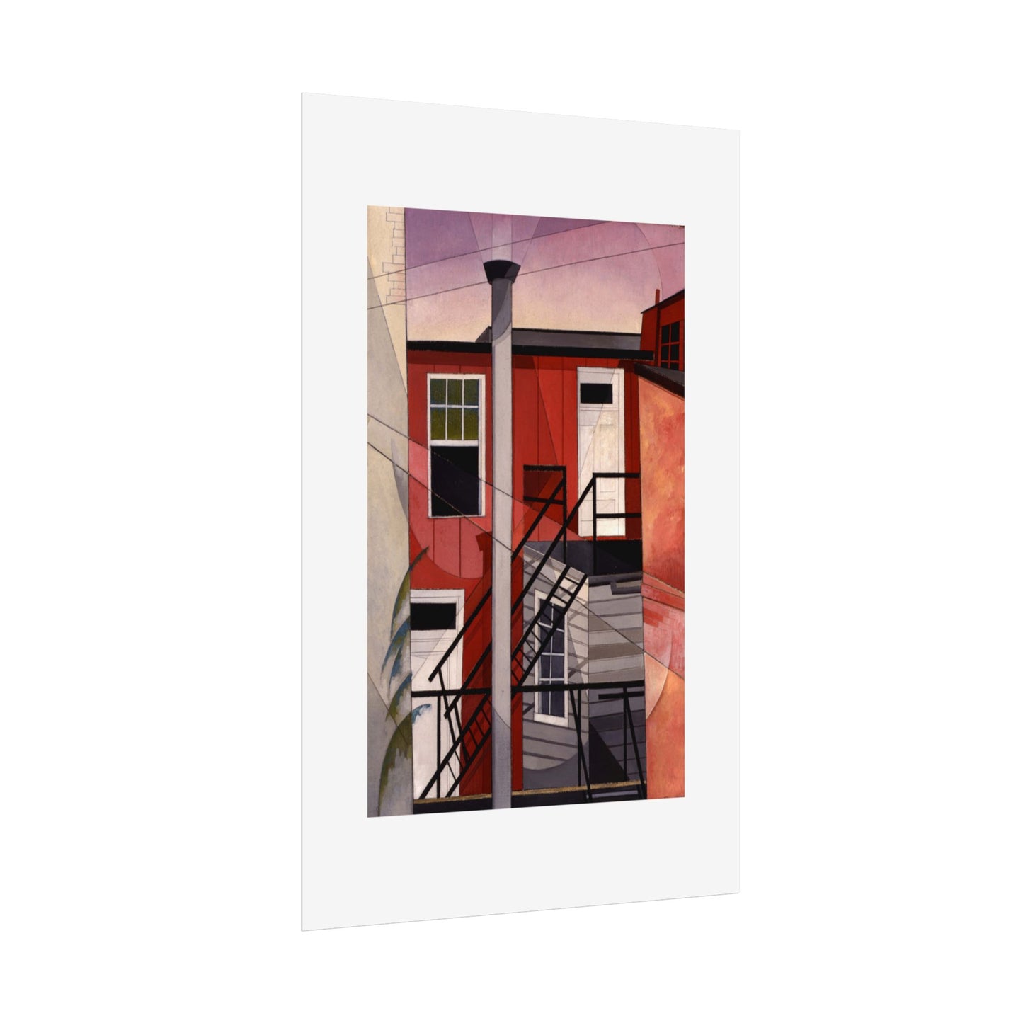 Modern Conveniences by Charles Demuth Wall Art Print