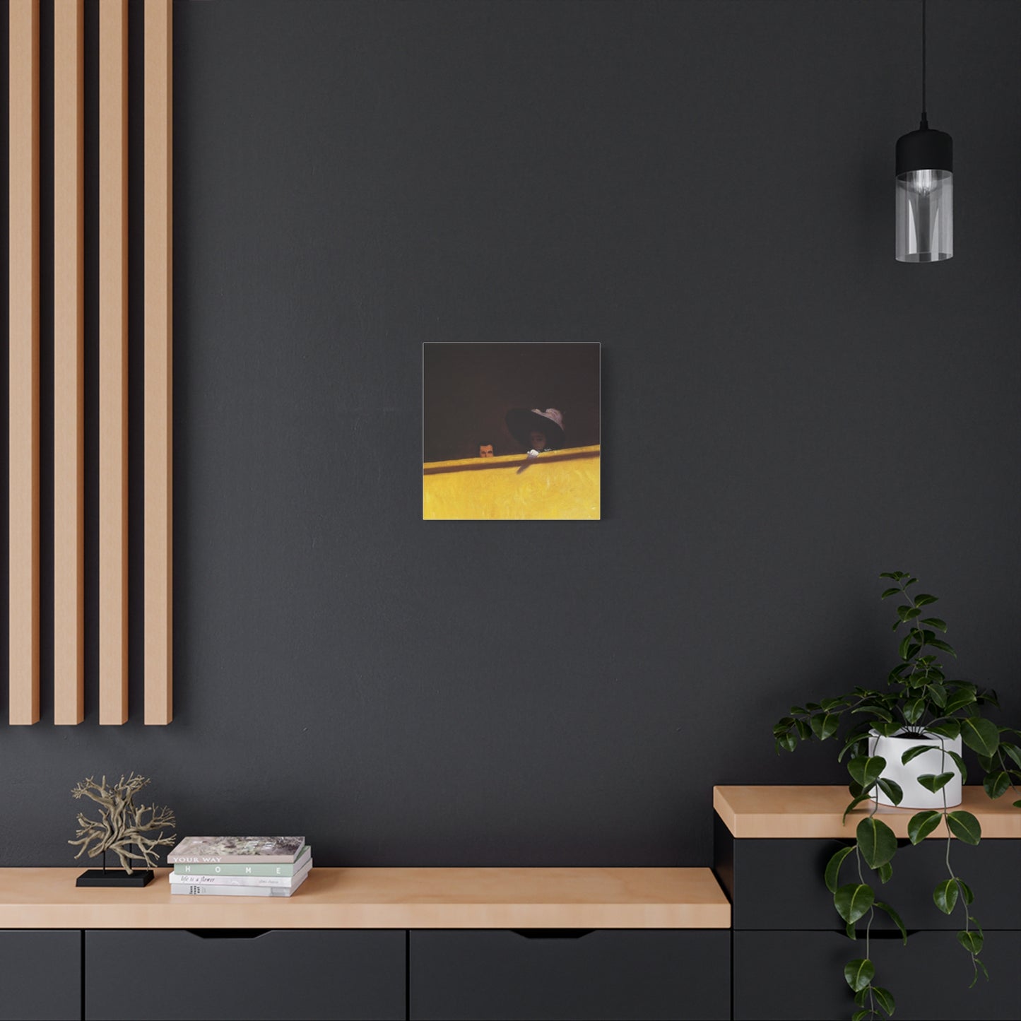 La loge de theatre by Félix Vallotton Matte Canvas Wall Art Print