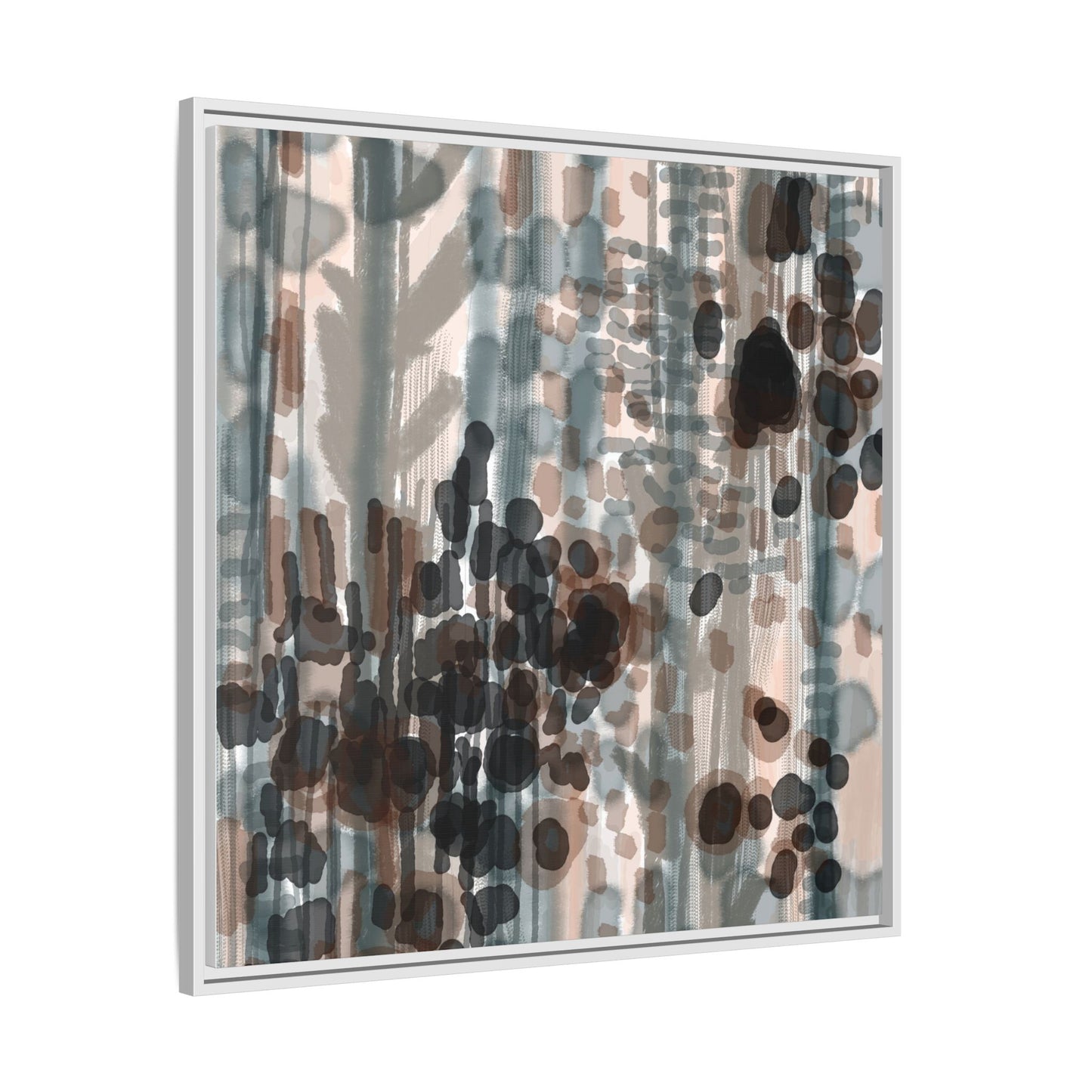 Vleken by an unknown artist Framed Canvas Art