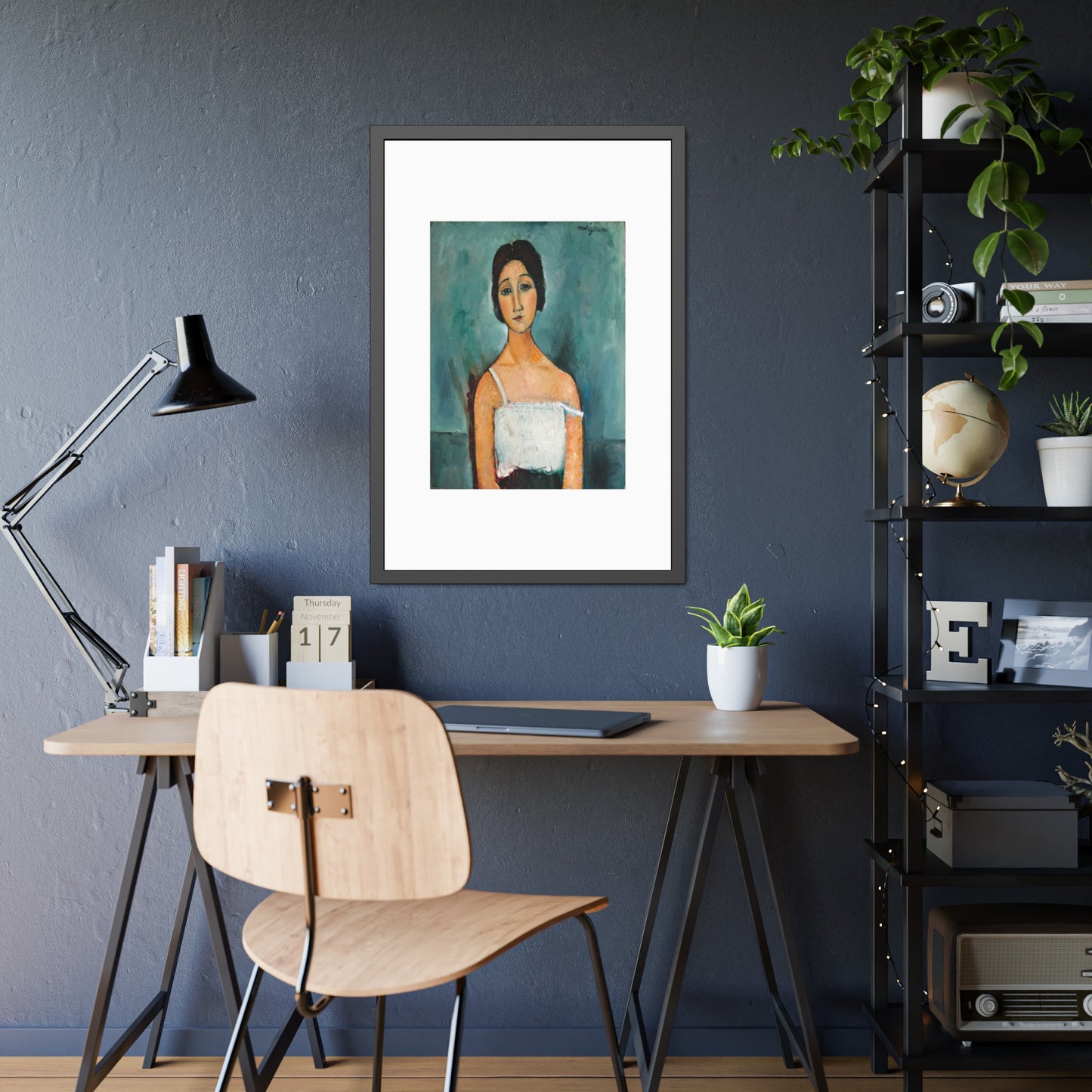 Christina by Amedeo Modigliani Framed Wall Art Poster