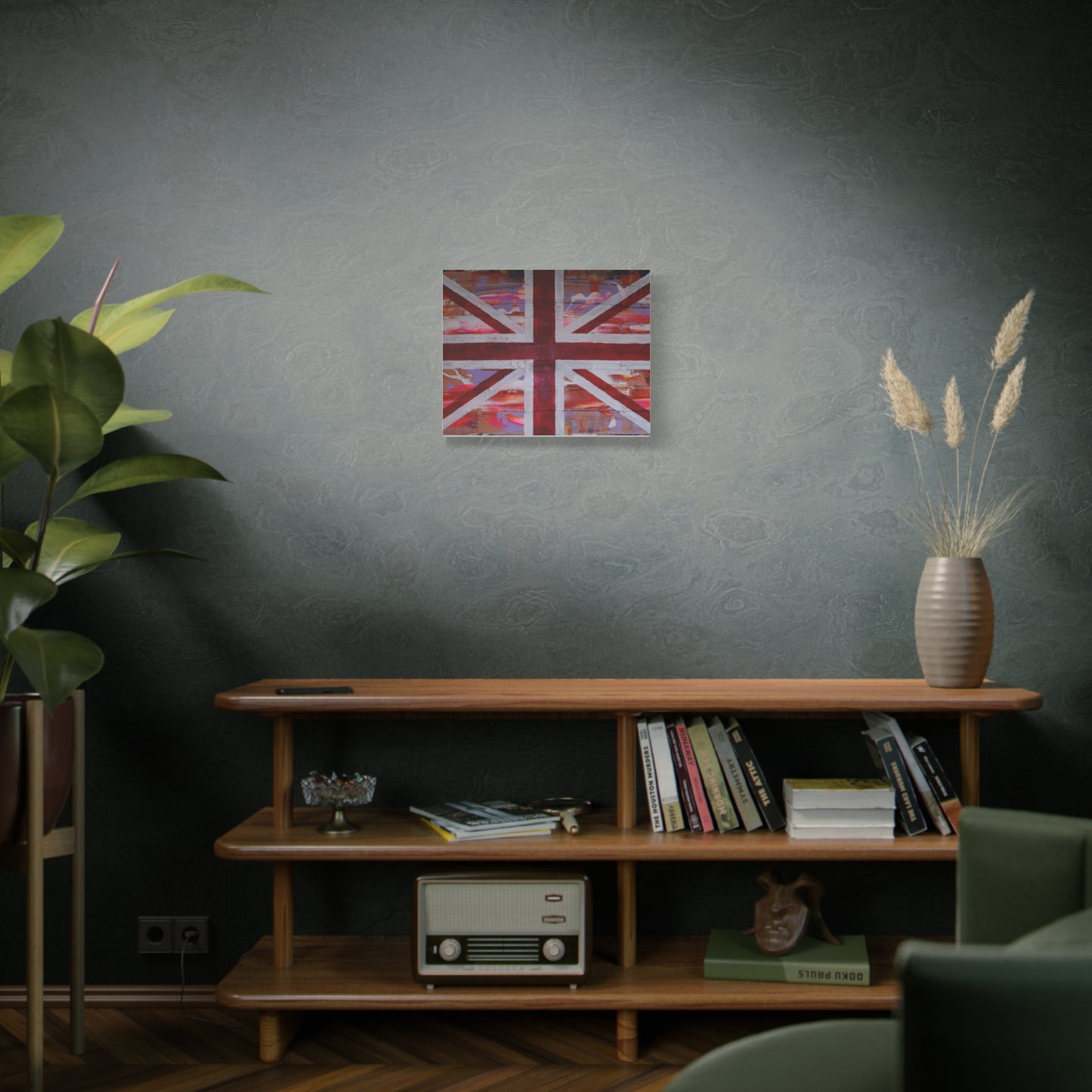 Union Jack is back! by Norman Barrett Matte Canvas Wall Art
