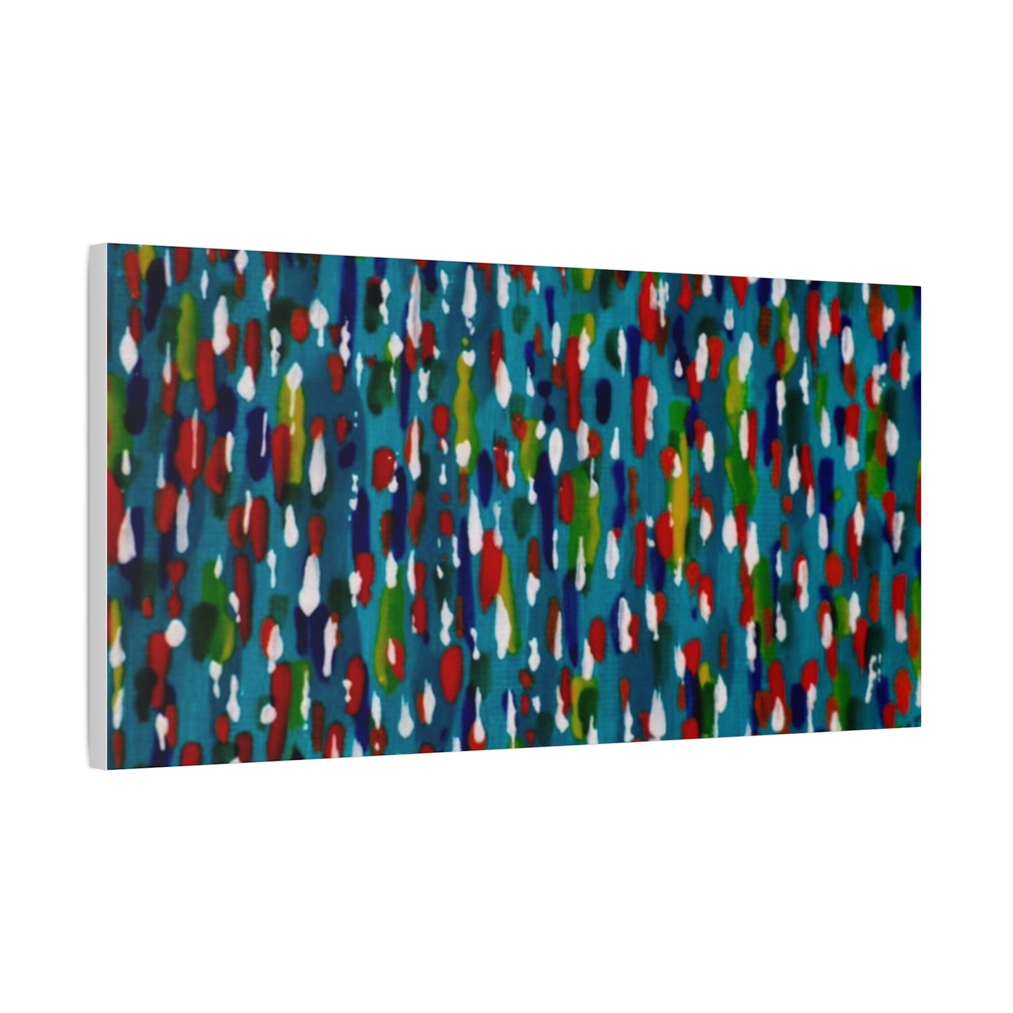 Colours Of The Soul Reflecting On Water by Ariel Chavarro Avila Matte Canvas Wall Art