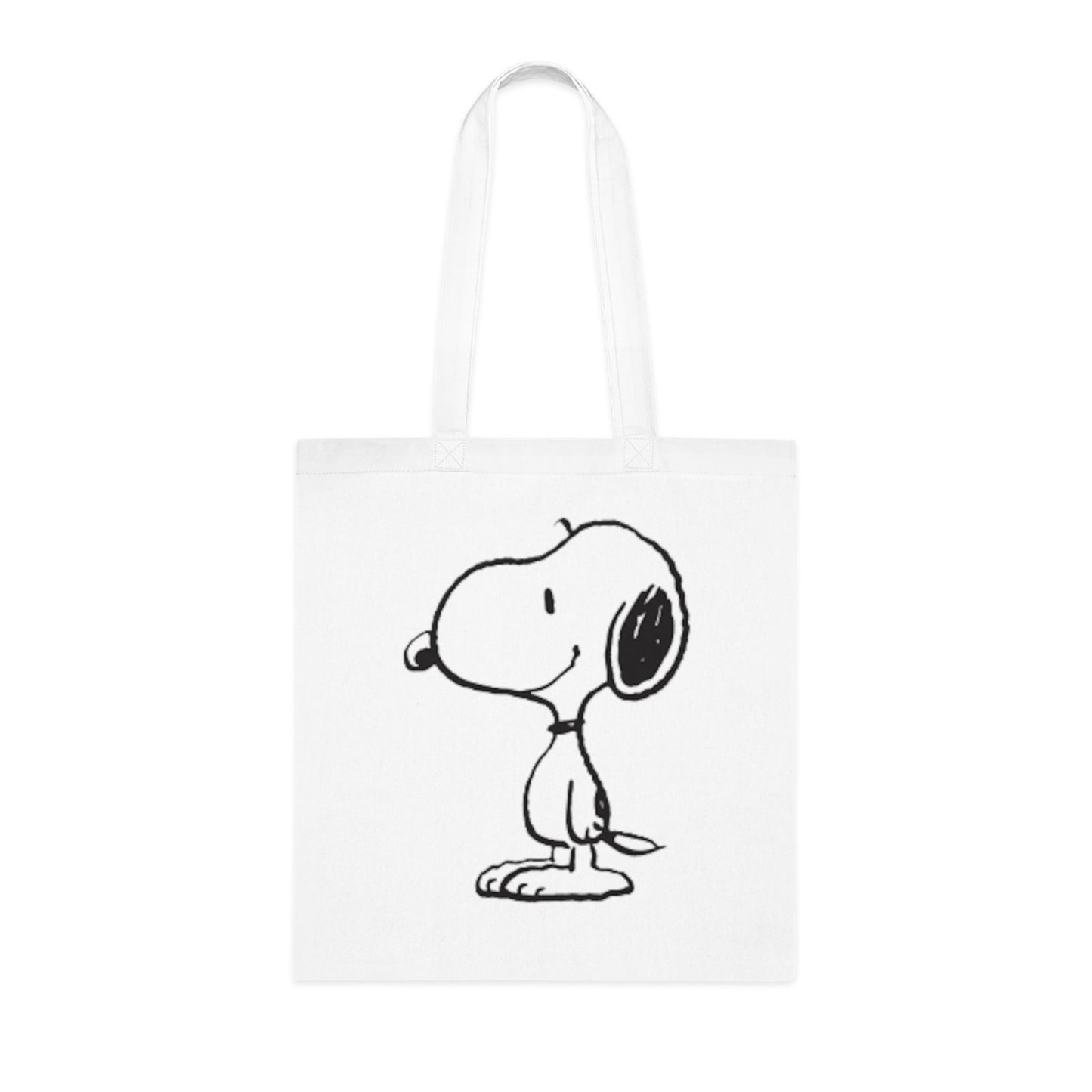 Classic Snoopy Cotton Tote Bag – Retro Peanuts Character Tote
