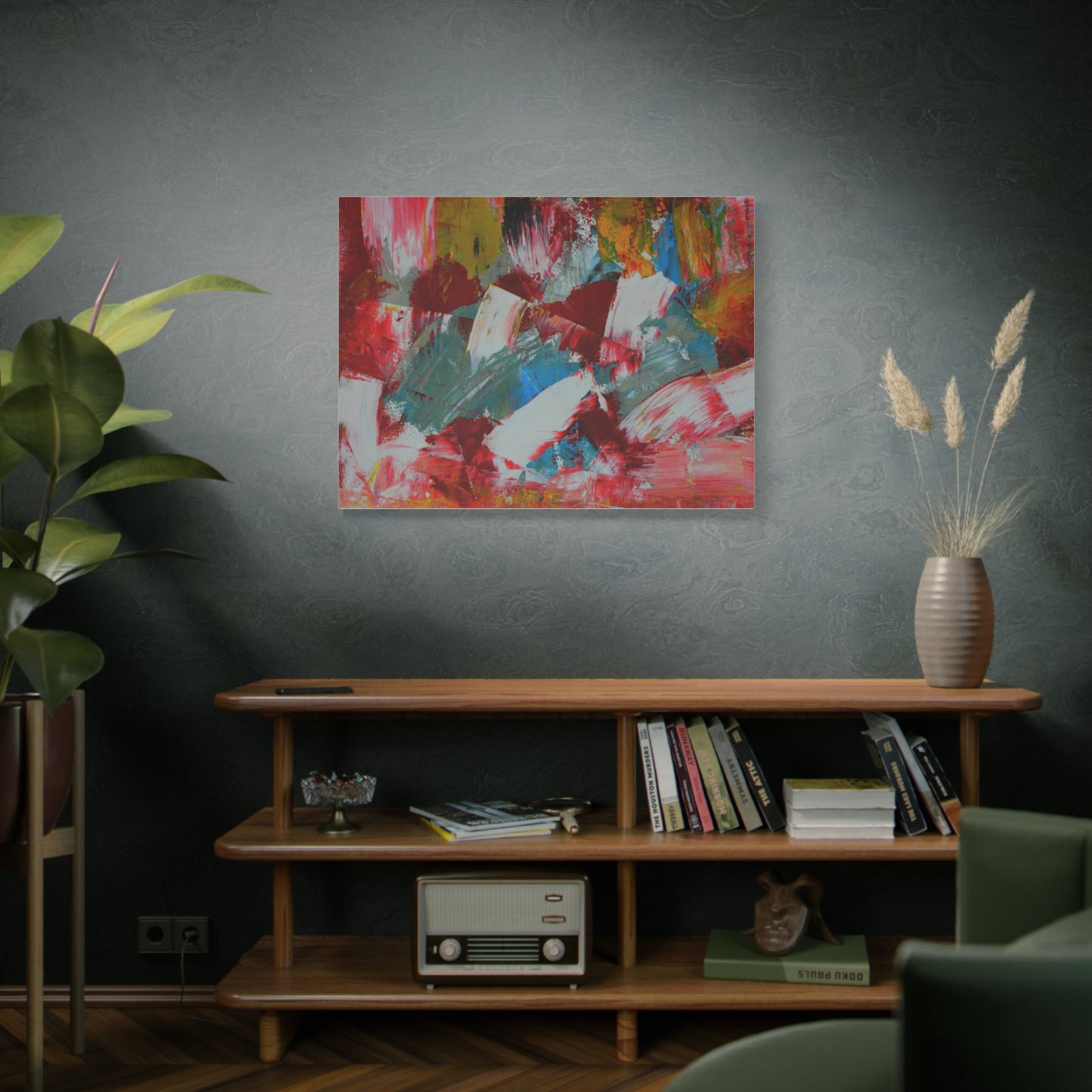 Lisbon falls by Kinga Ogieglo Matte Canvas Wall Art