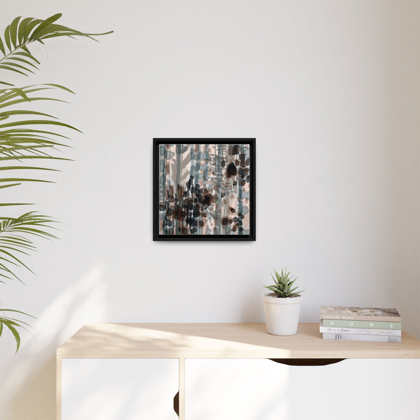 Vleken by an unknown artist Framed Canvas Art