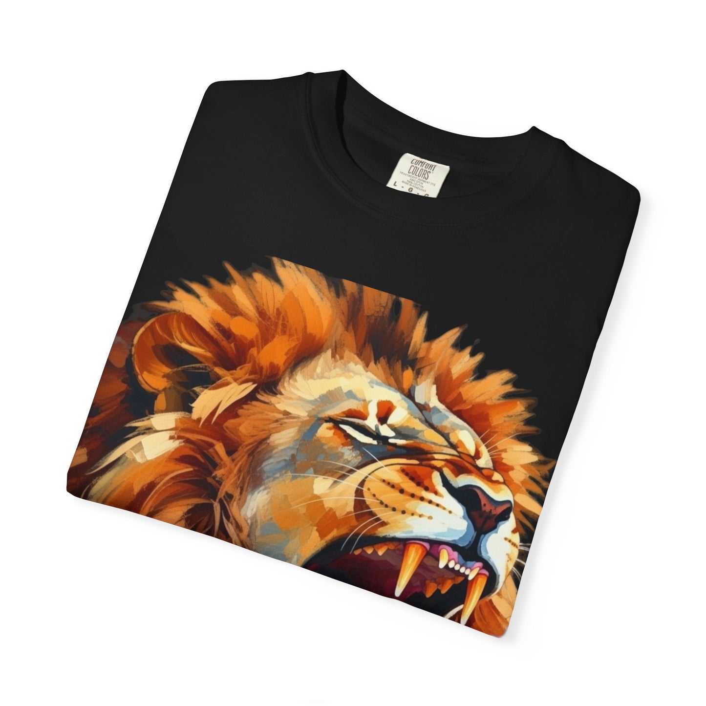 Roaring Lion T-Shirt Bold Wildlife Graphic Tee