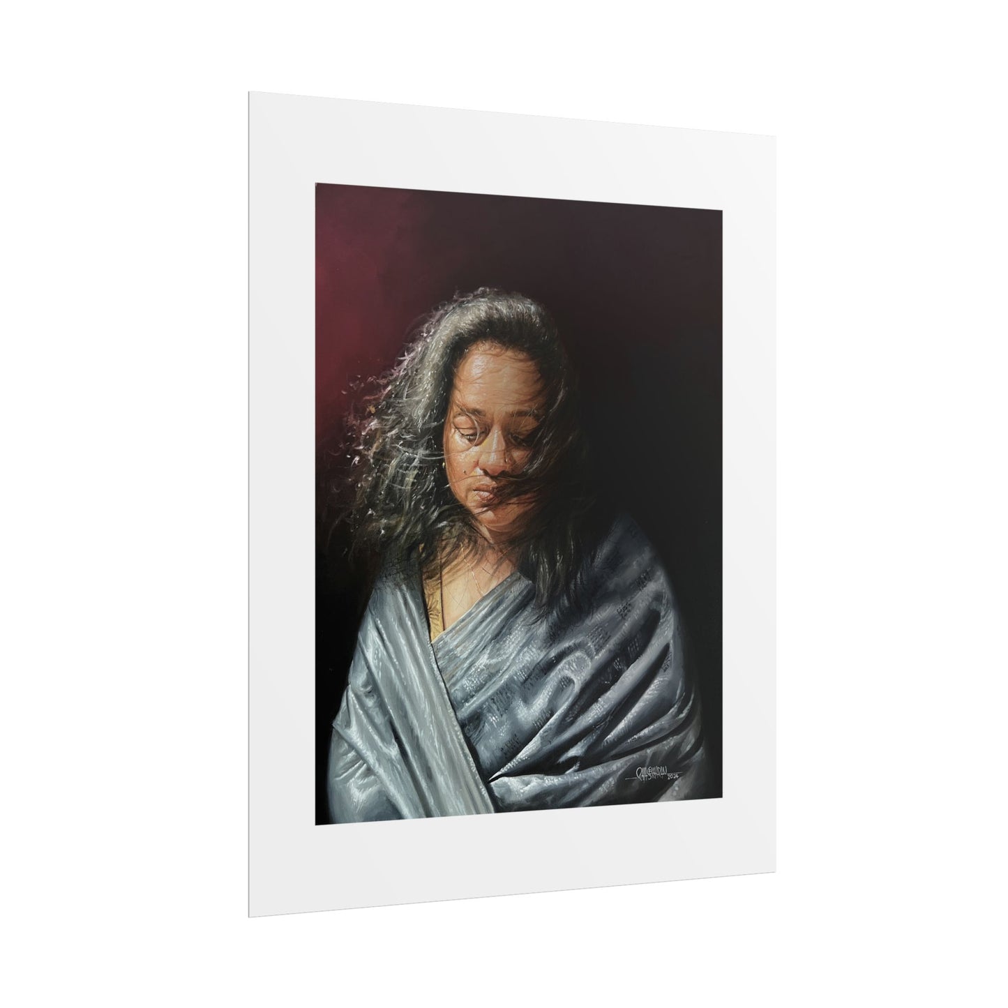 Tempest by Rajasekharan Parameswaran Wall Art Print